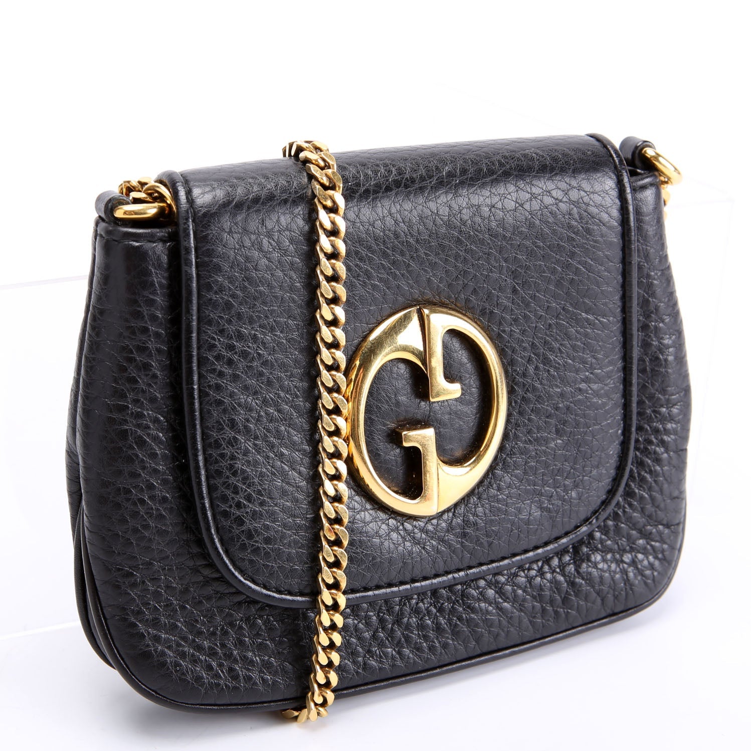 251821 1973 Chain Bag Small Black