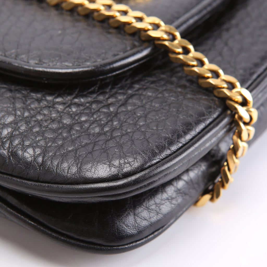 251821 1973 Chain Bag Small Black
