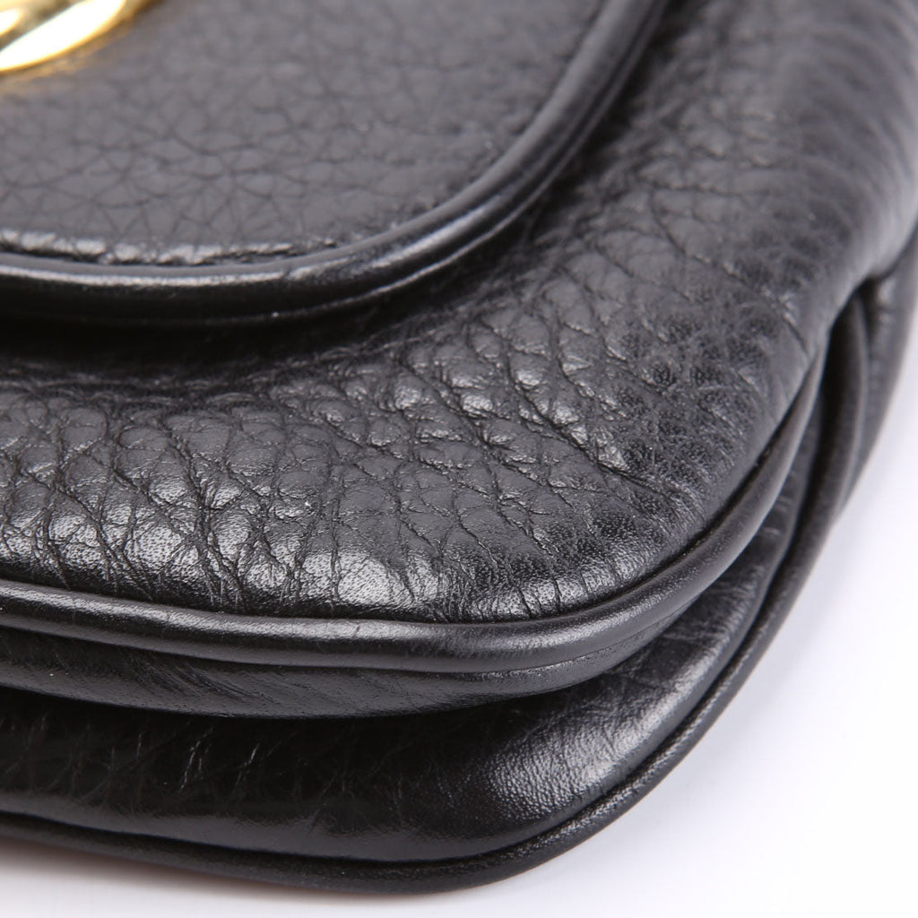251821 1973 Chain Bag Small Black