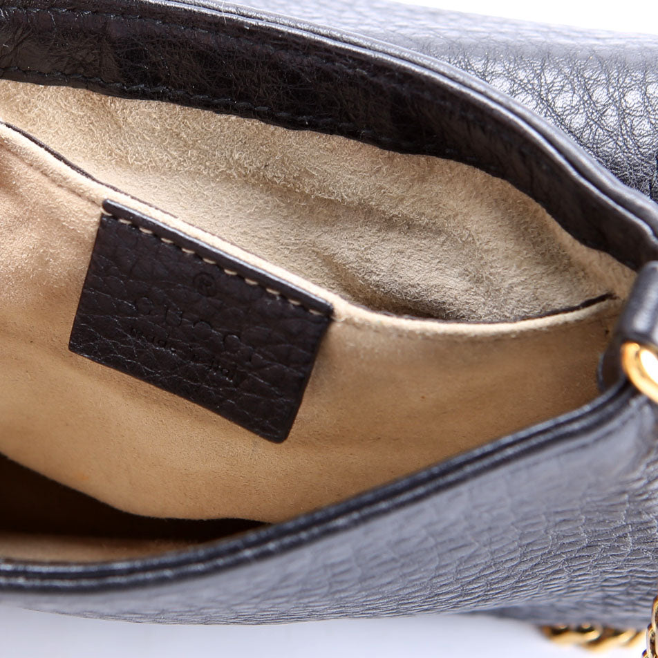251821 1973 Chain Bag Small Black