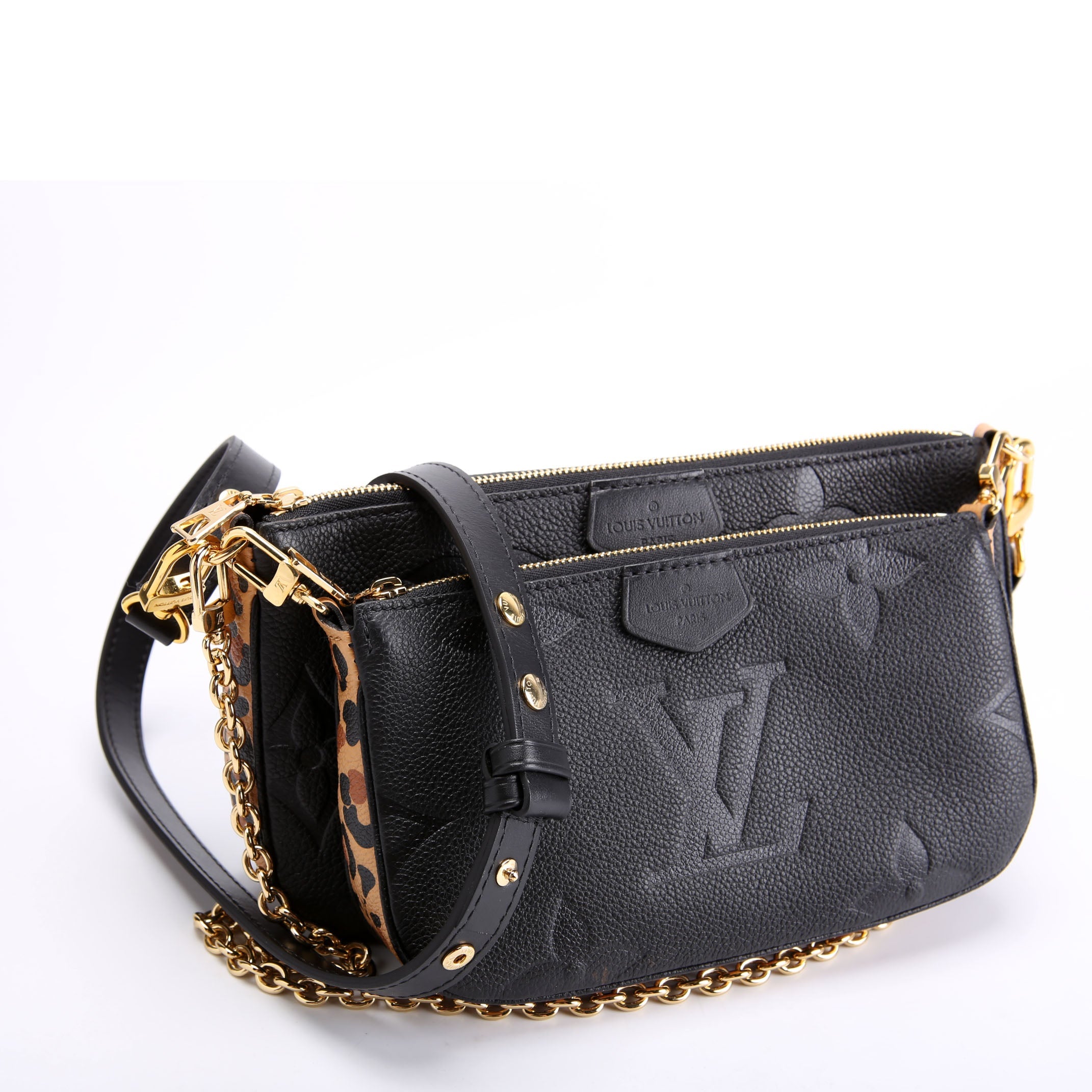 Multi Pochette Giant Empriente Wild At Heart Black/Brown