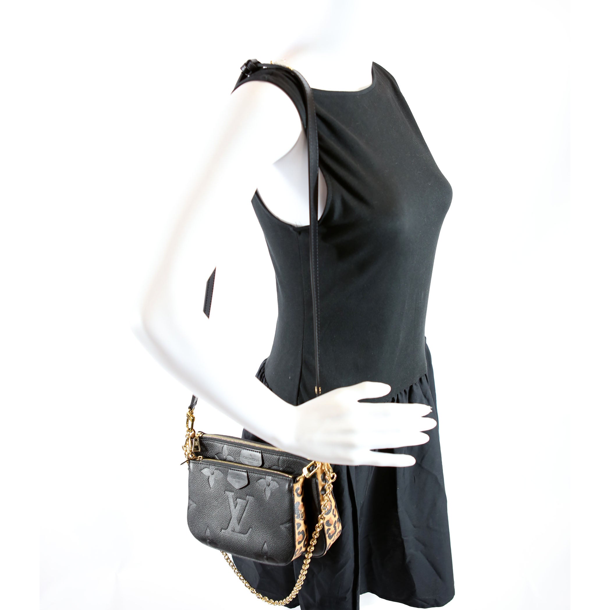 Multi Pochette Giant Empriente Wild At Heart Black/Brown