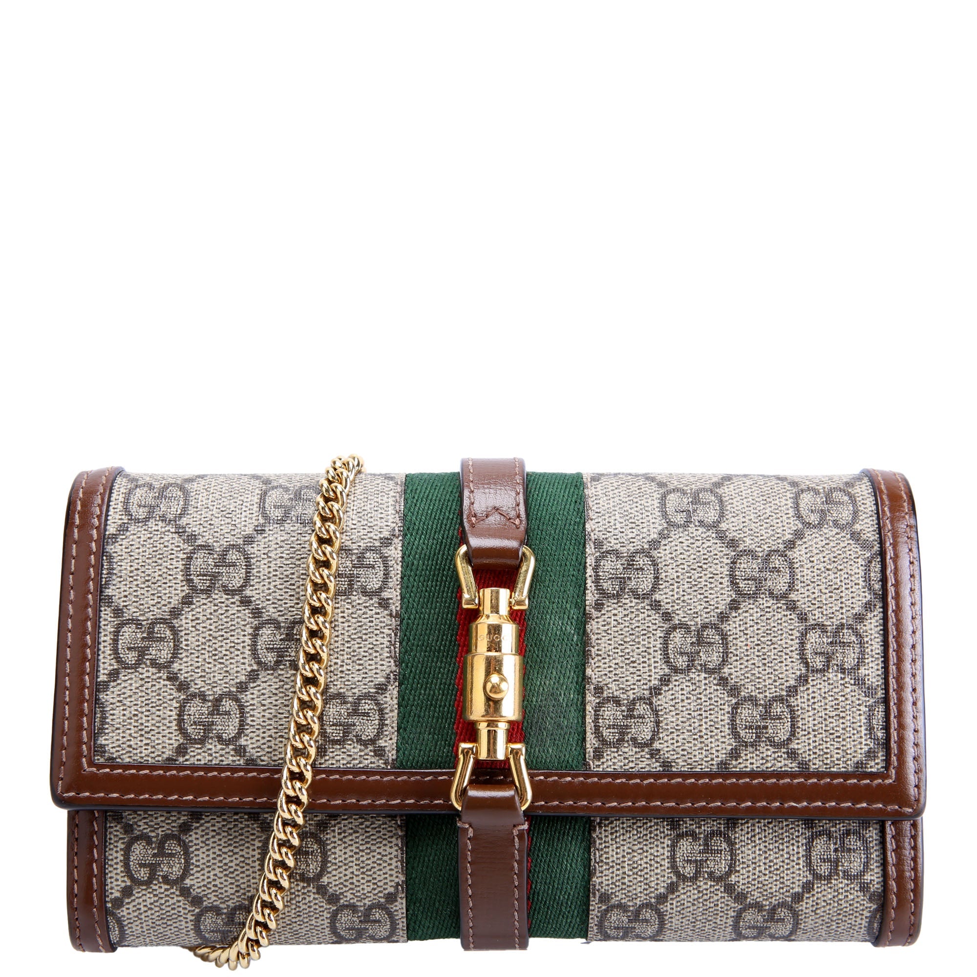 652681 Jackie 1961 Chain Wallet Brown
