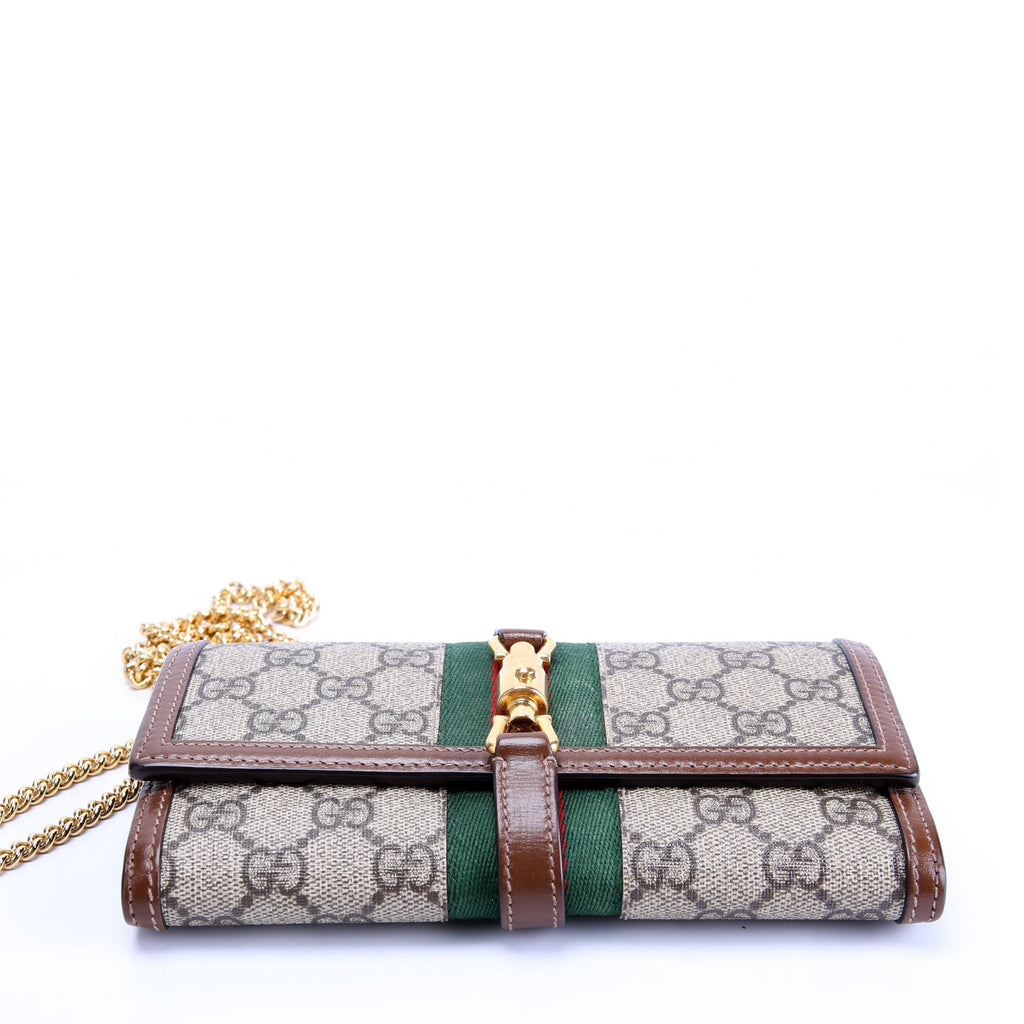 652681 Jackie 1961 Chain Wallet Brown