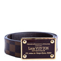 Inventeur Buckle Damier Ebene Belt Size 85/34