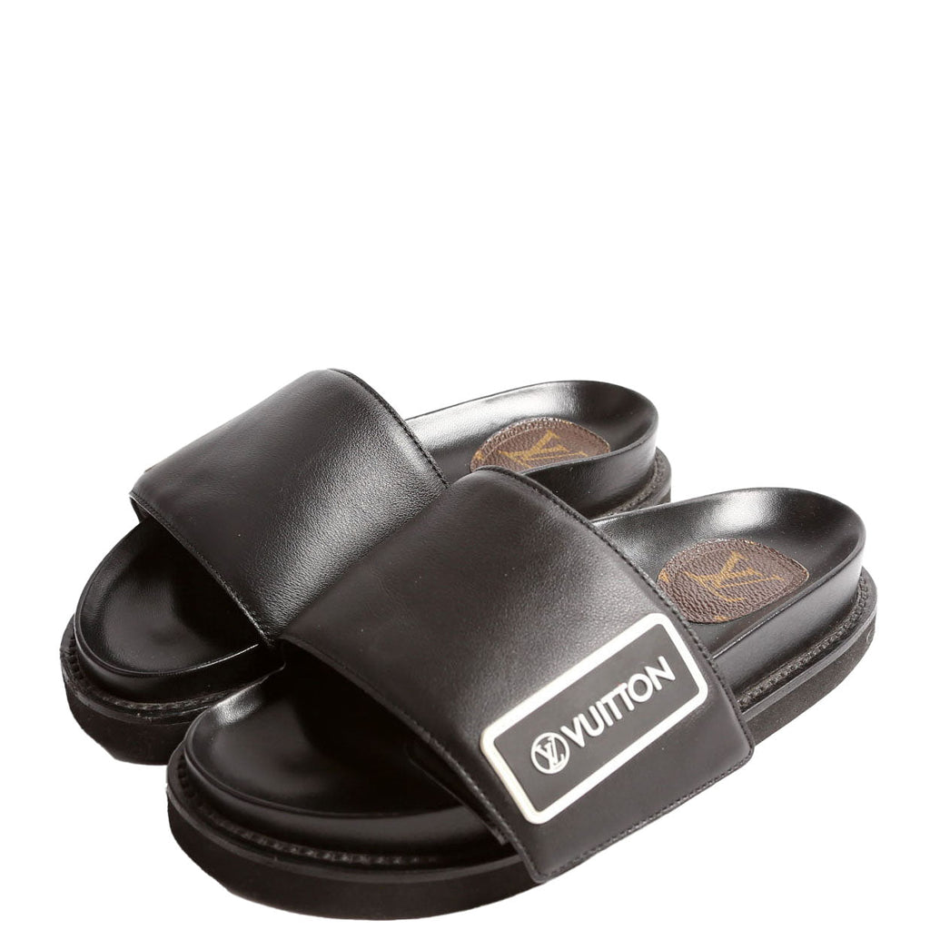 LV Sunset Flat Comfort Mules Size 35