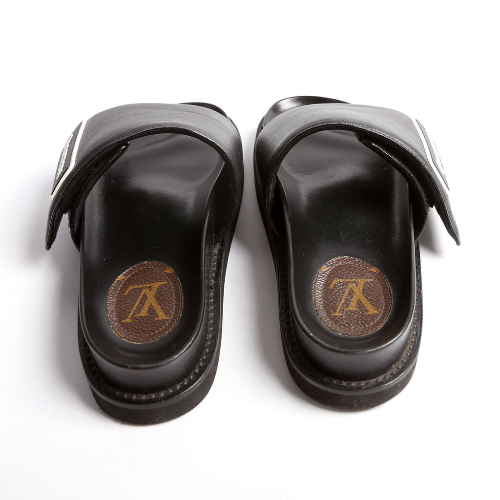 LV Sunset Flat Comfort Mules Size 35