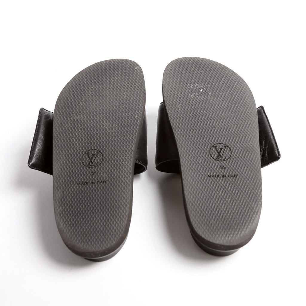 LV Sunset Flat Comfort Mules Size 35