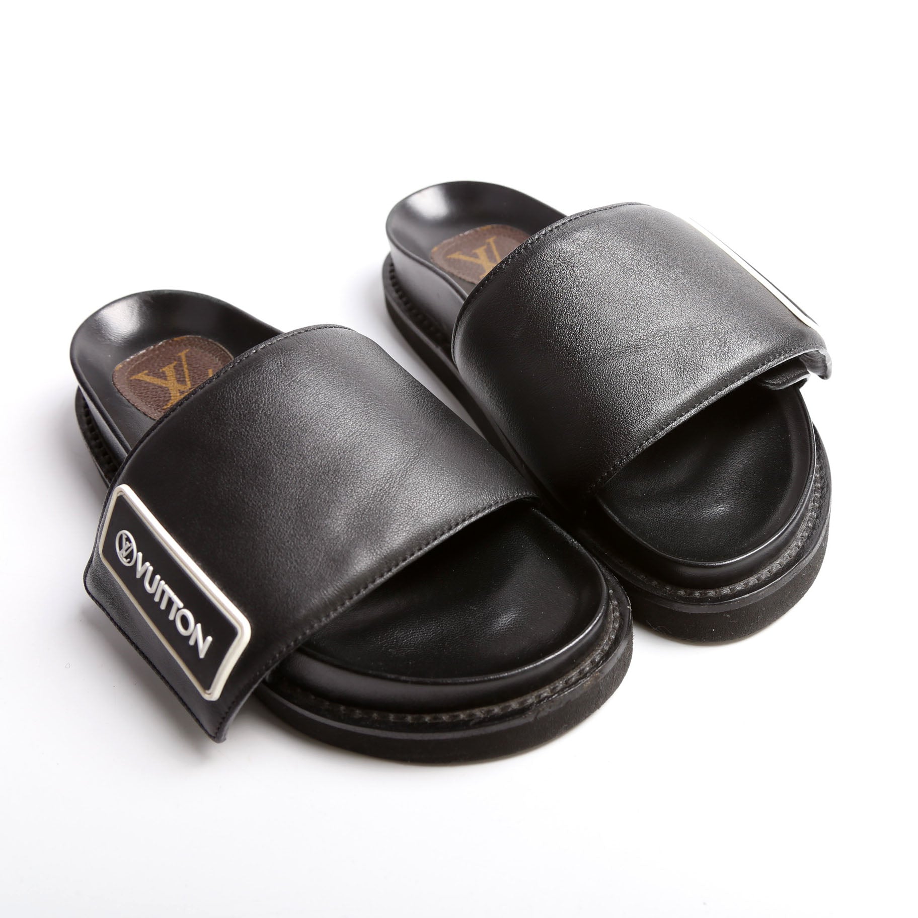 LV Sunset Flat Comfort Mules Size 35