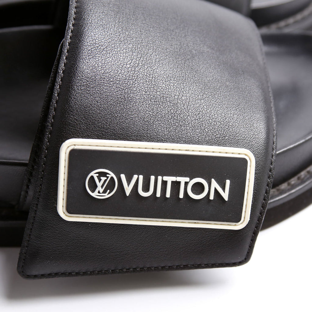 LV Sunset Flat Comfort Mules Size 35