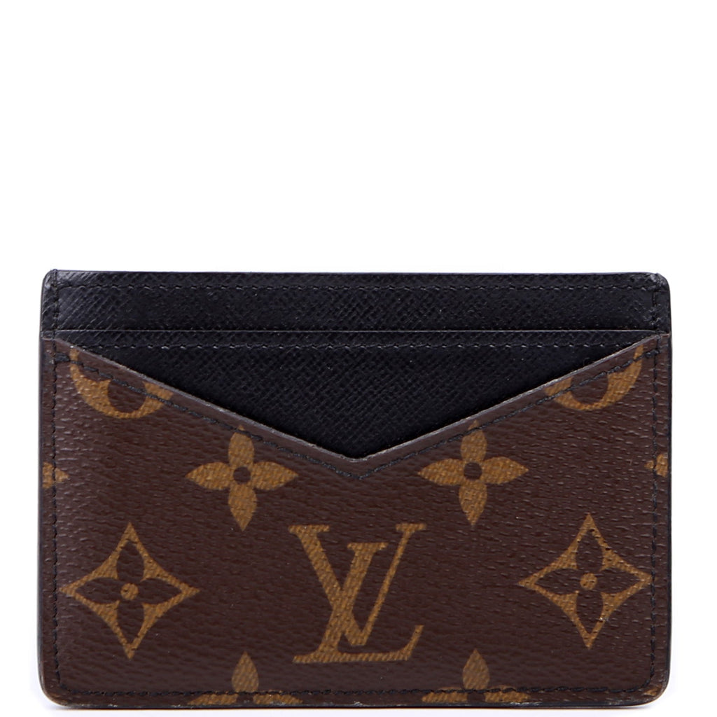 Neo Porte Cartes Card Holder Monogram Black