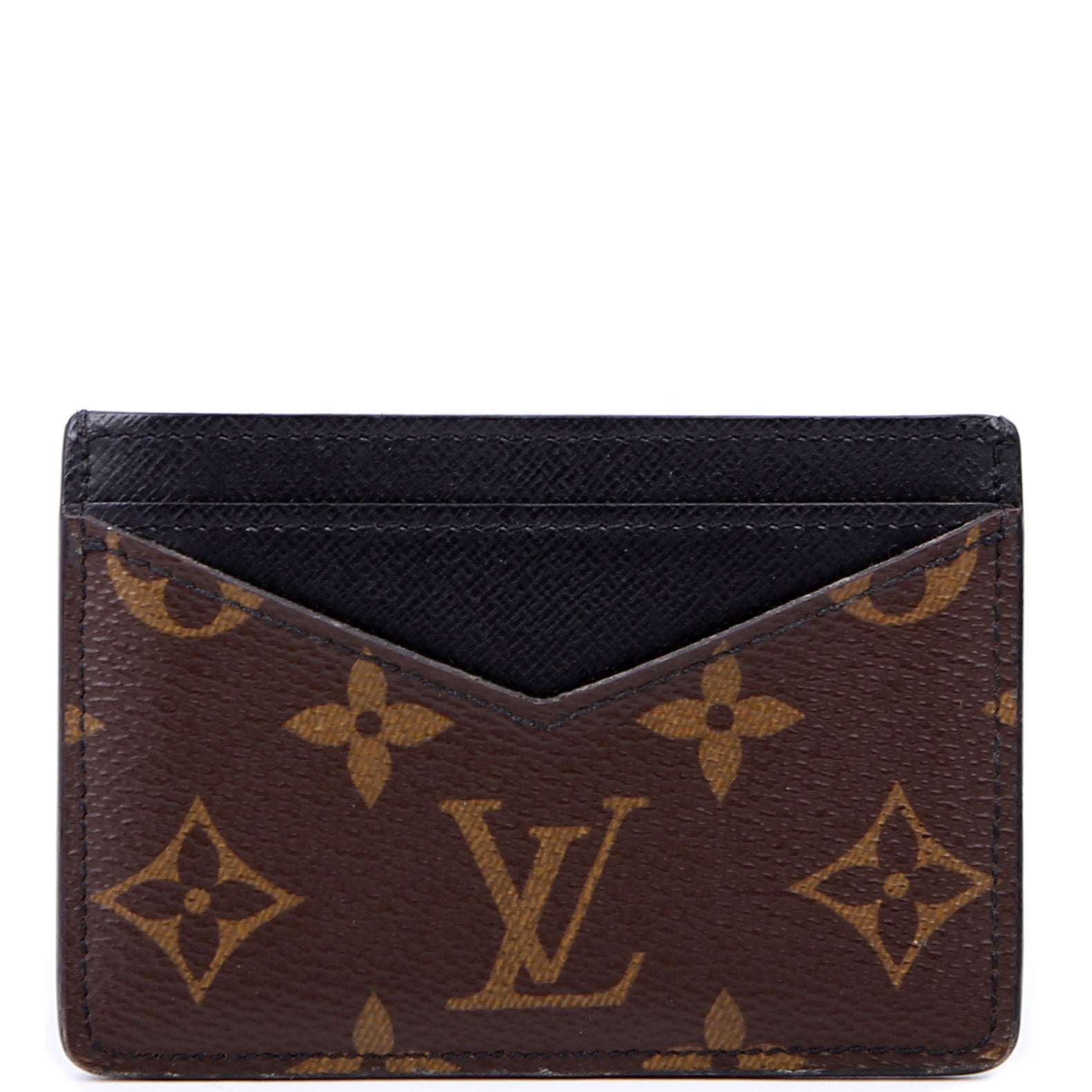 Neo Porte Cartes Card Holder Monogram Black
