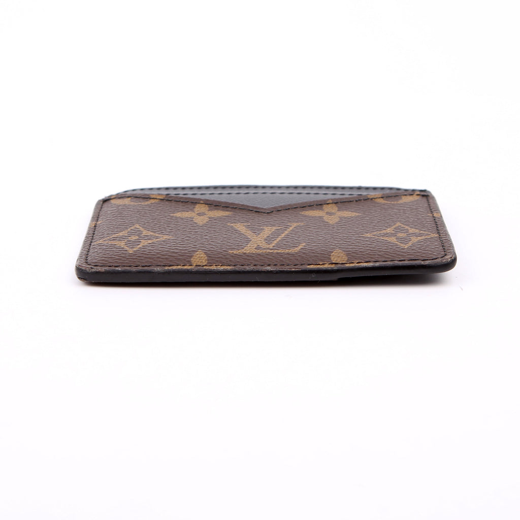 Neo Porte Cartes Card Holder Monogram Black