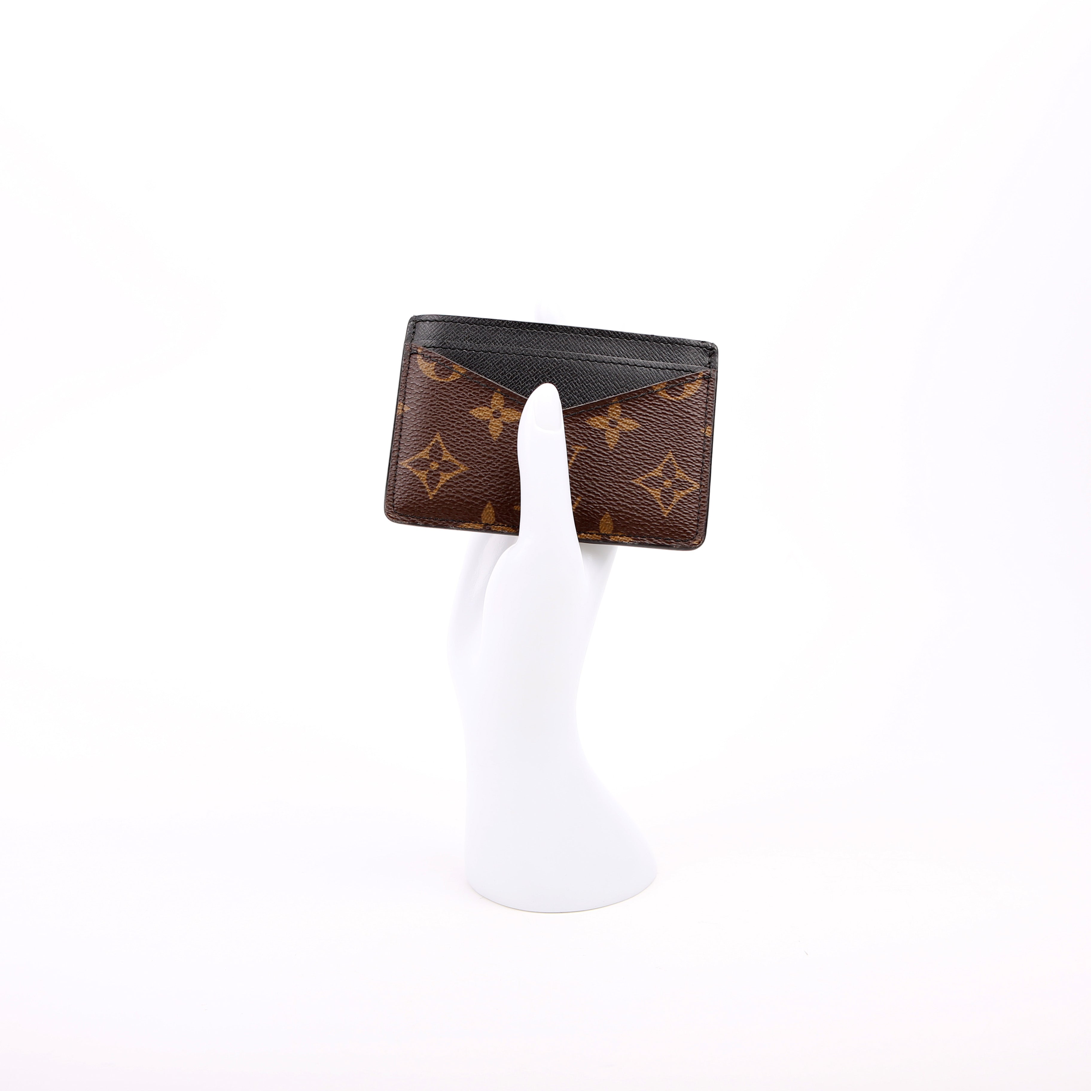 Neo Porte Cartes Card Holder Monogram Black