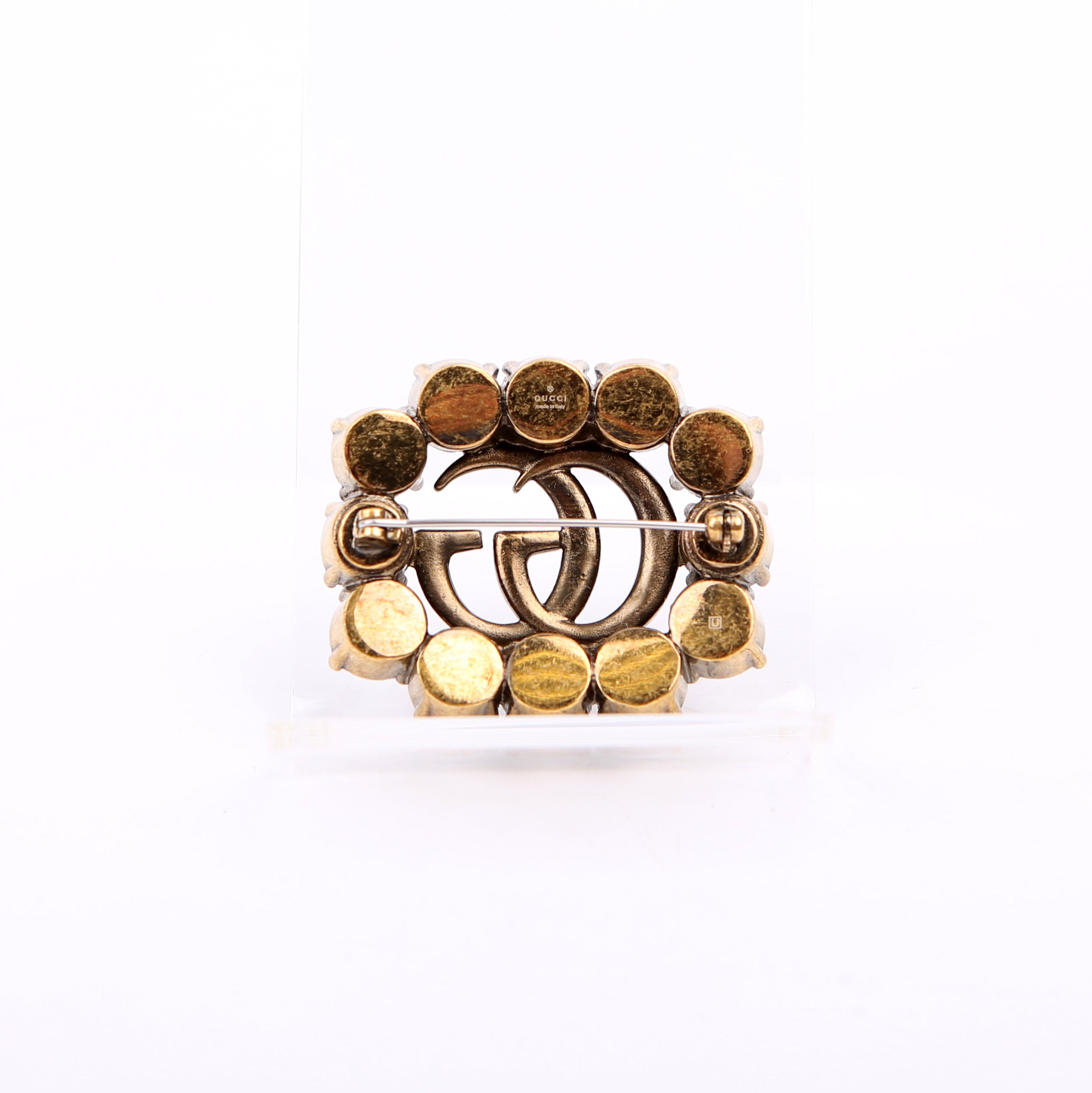 GG Marmont Crystal Brooch