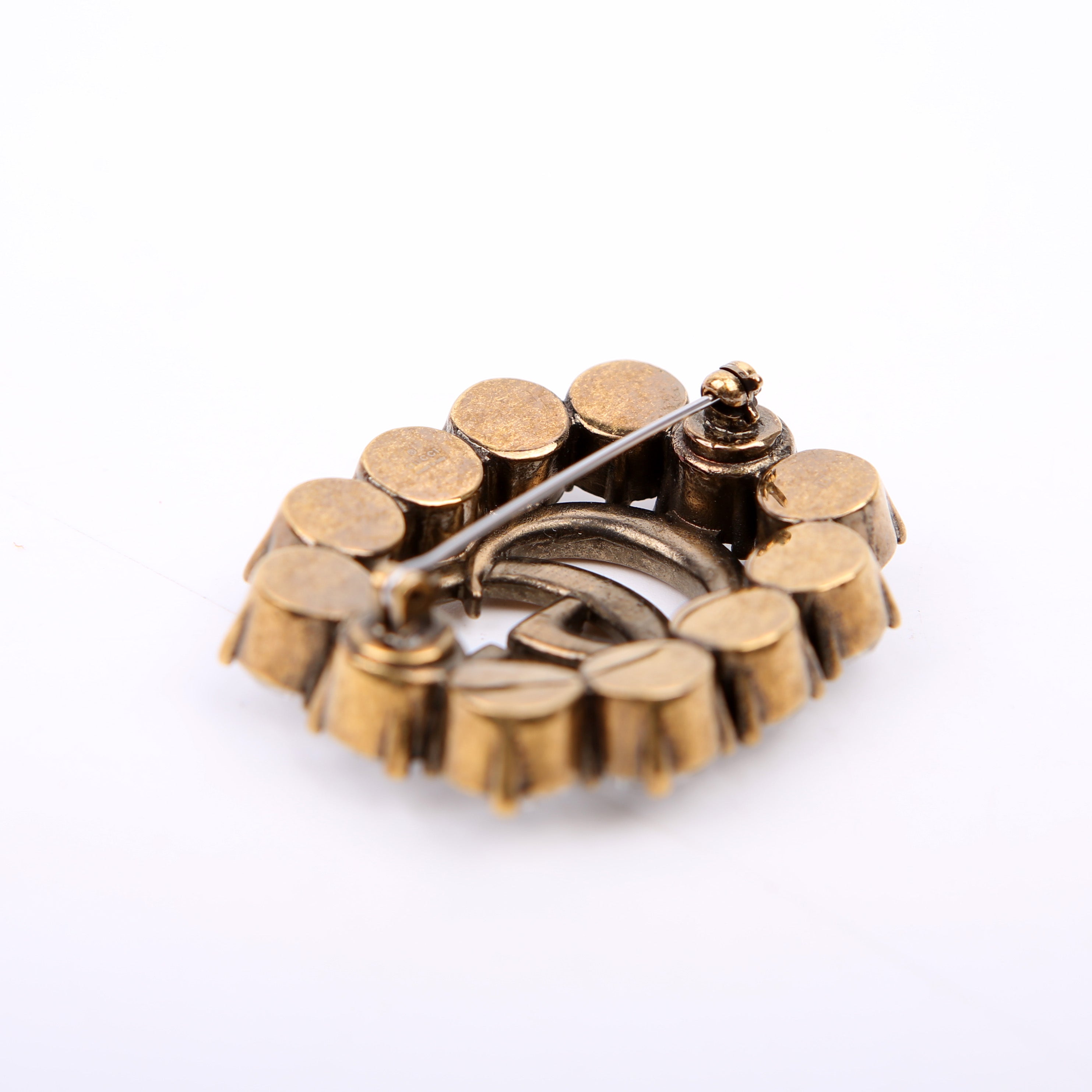 GG Marmont Crystal Brooch