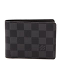Mens Multiple Wallet Damier Graphite