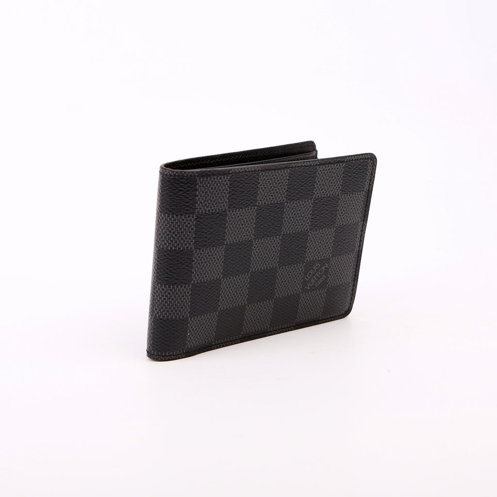 Mens Multiple Wallet Damier Graphite