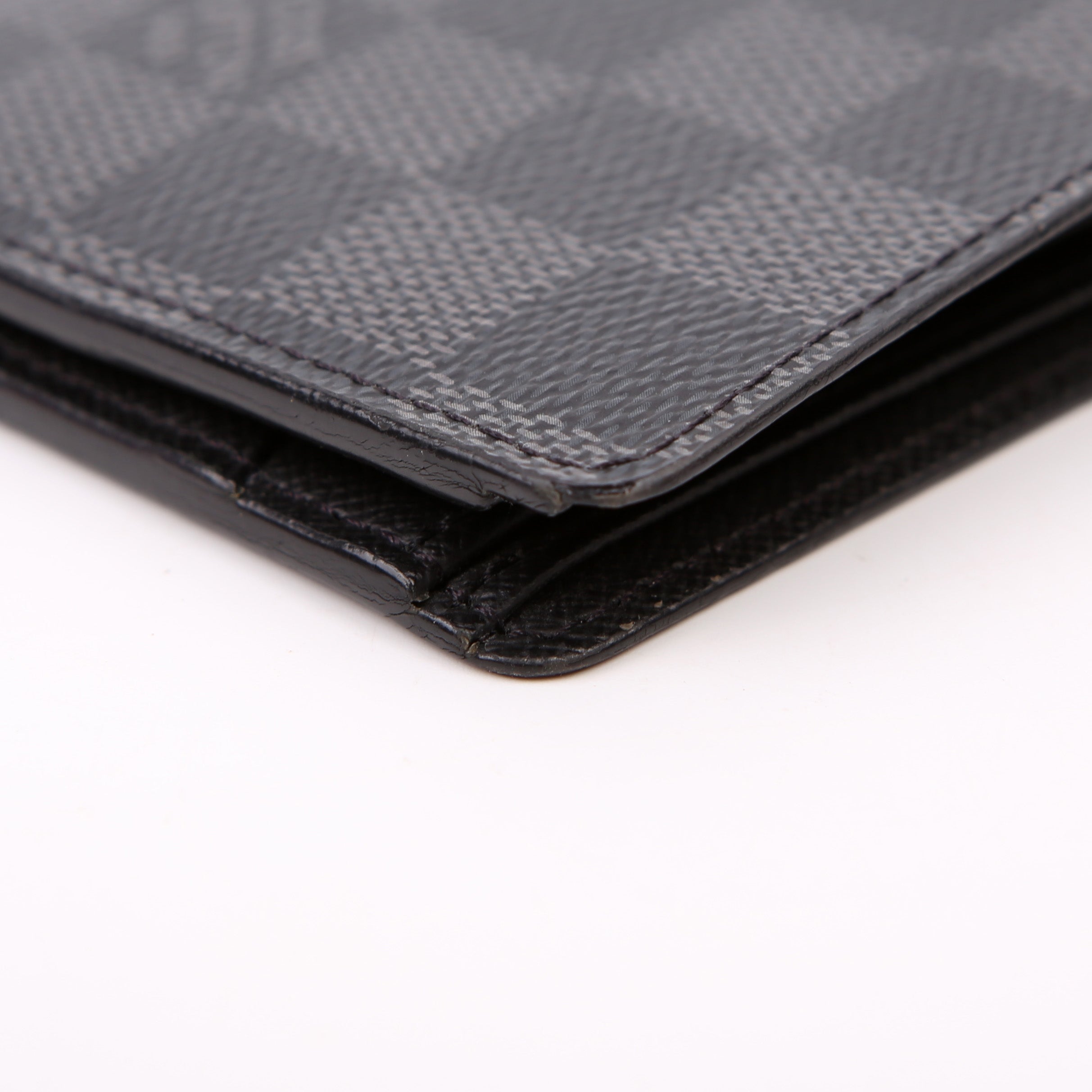 Mens Multiple Wallet Damier Graphite