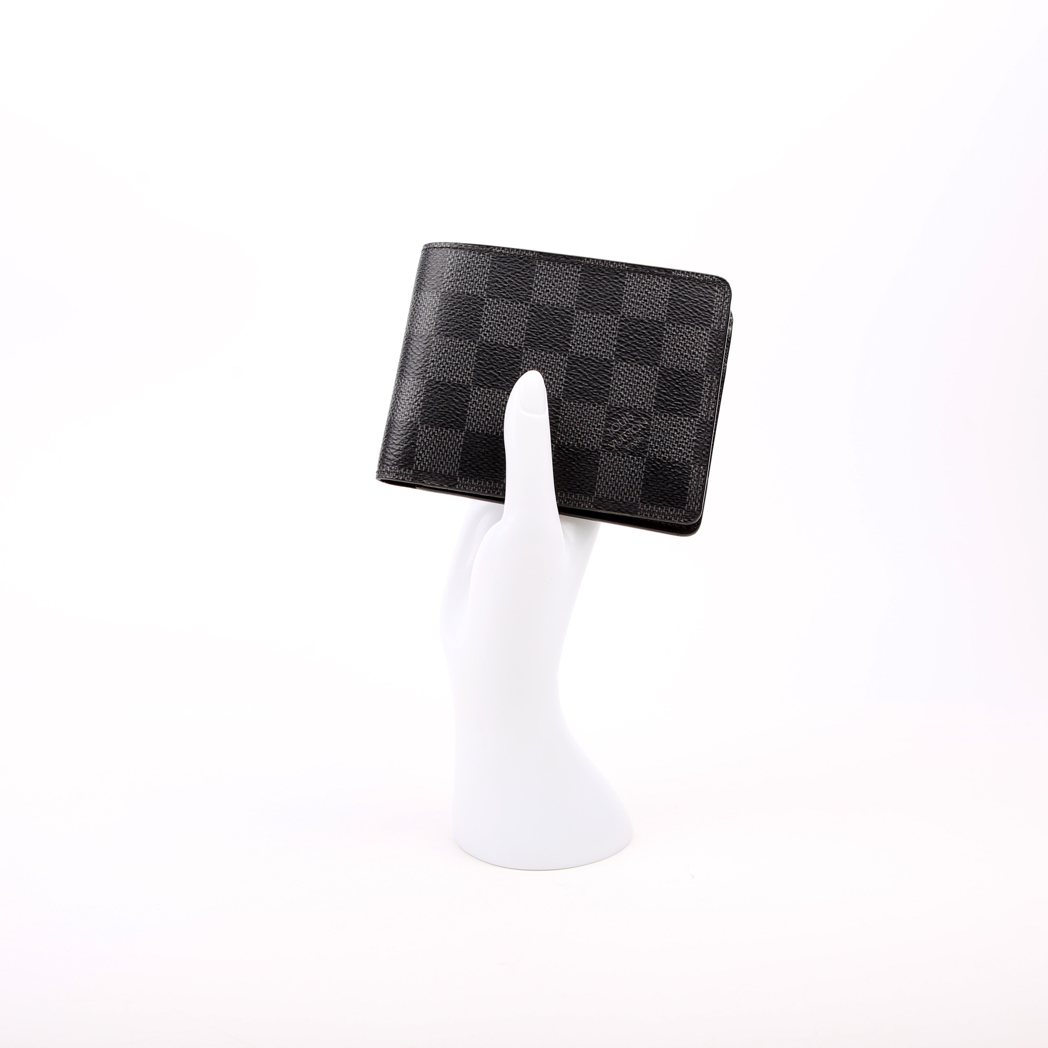 Mens Multiple Wallet Damier Graphite