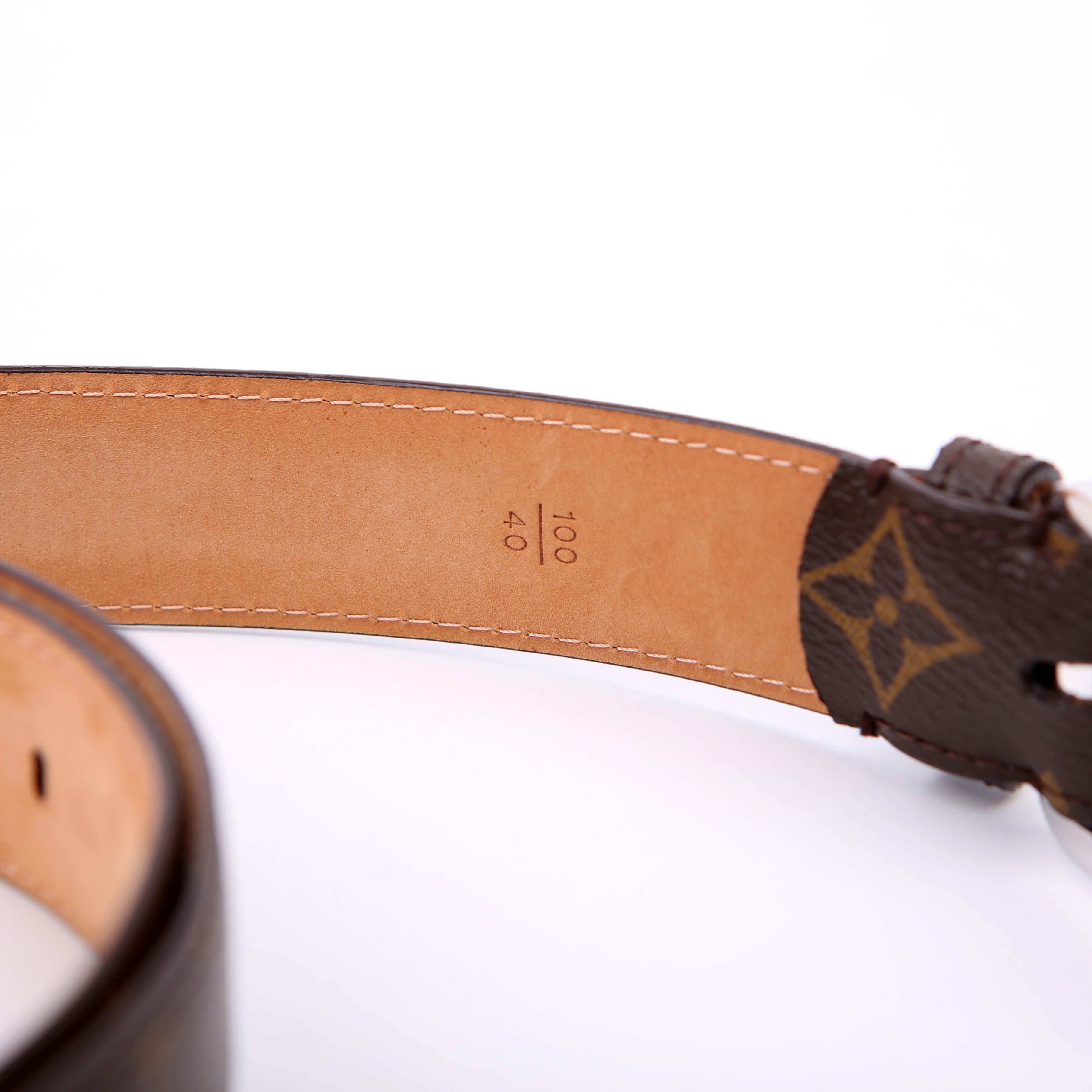 Ellipse Monogram Belt Size 100/40