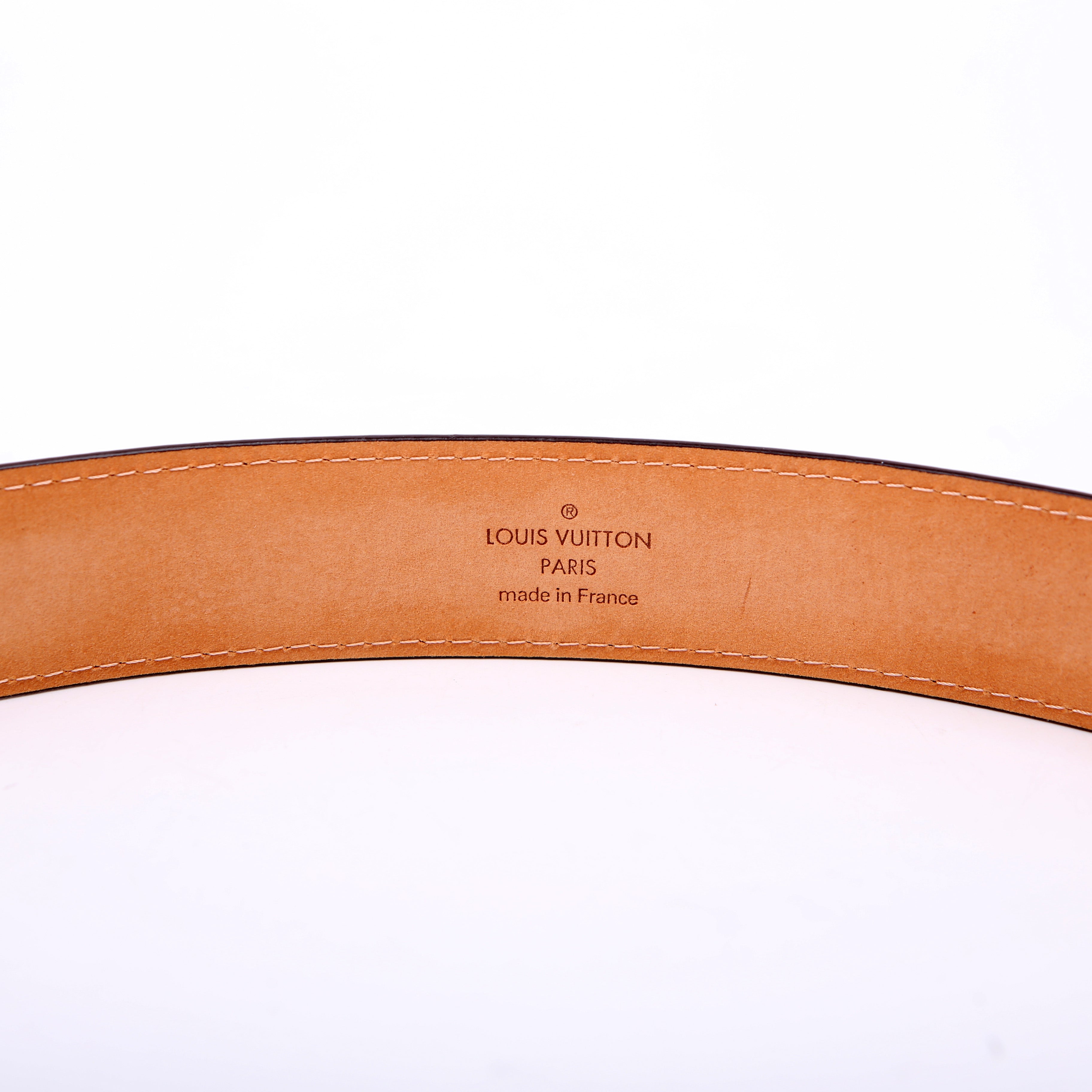 Ellipse Monogram Belt Size 100/40