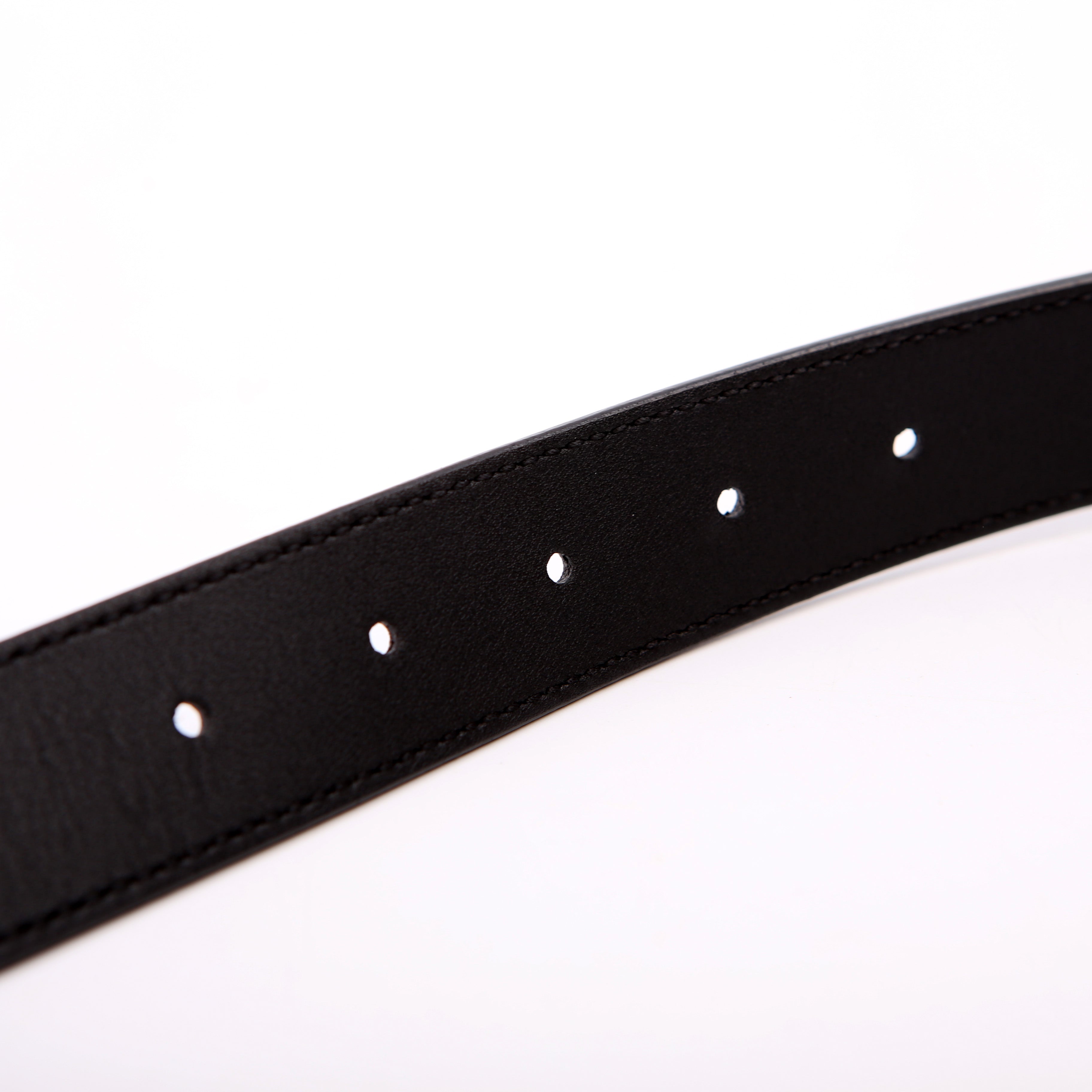 Gucci 414516 GG Marmont Belt Size 80/32 Black