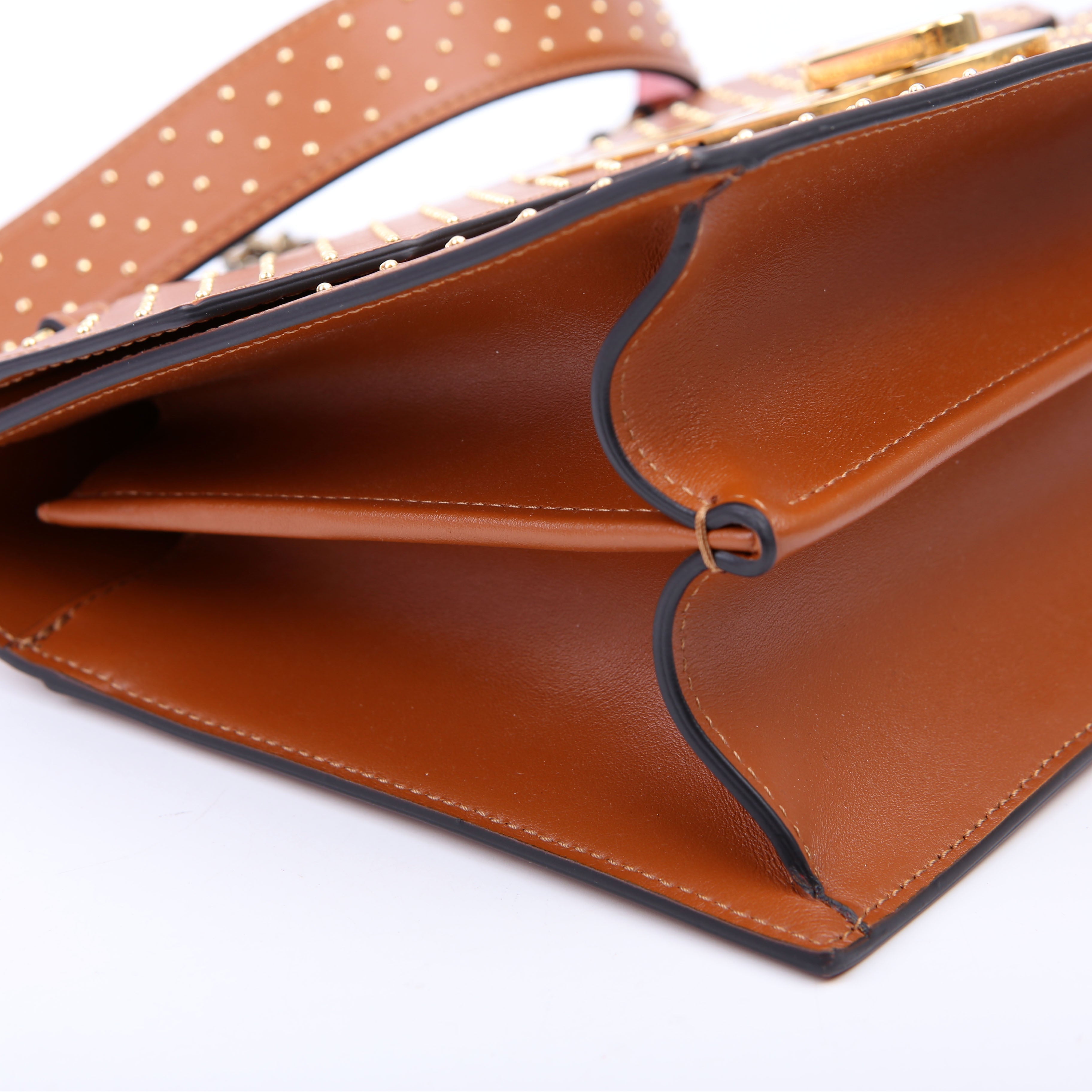 Elisa Studded Large Shoulder Bag