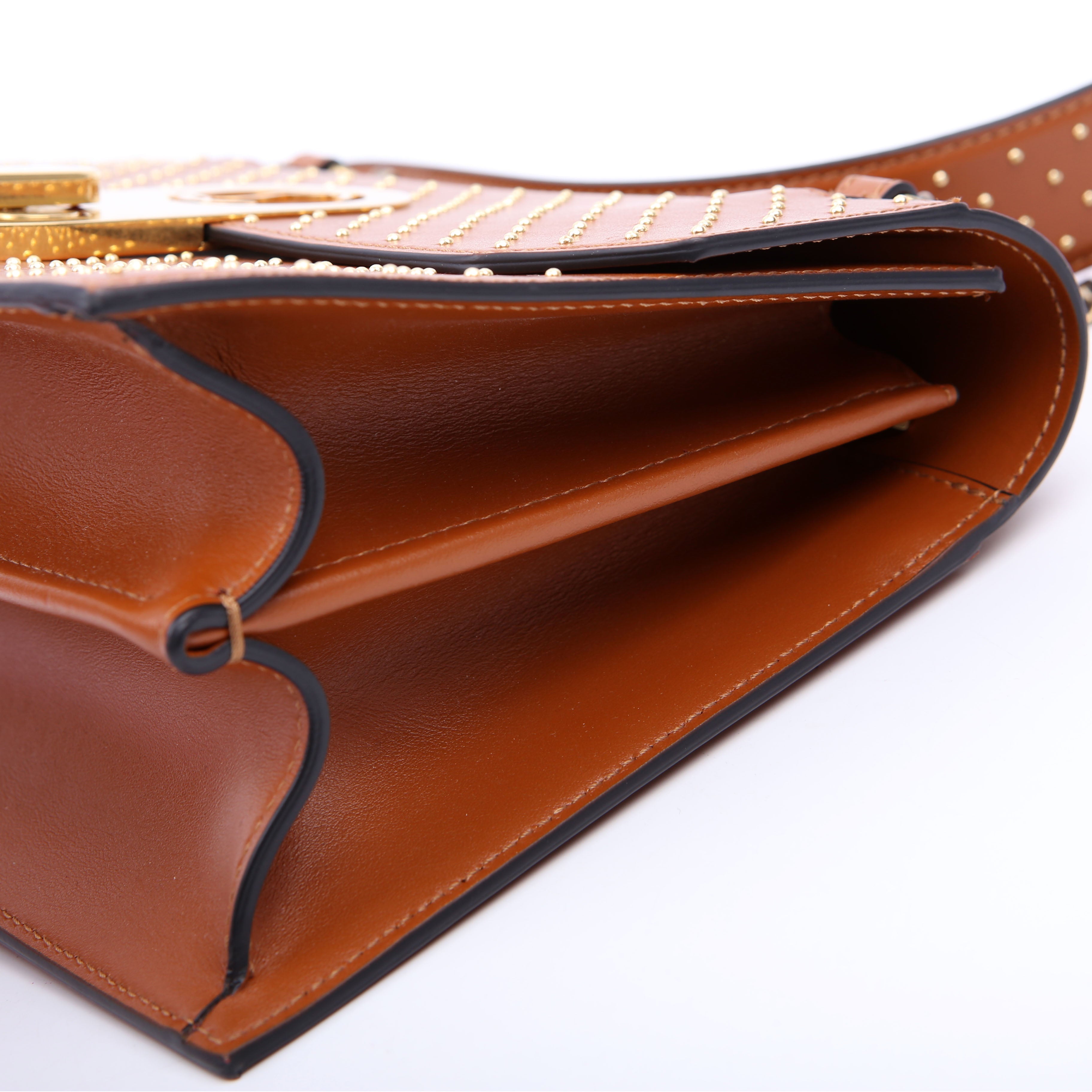 Elisa Studded Large Shoulder Bag