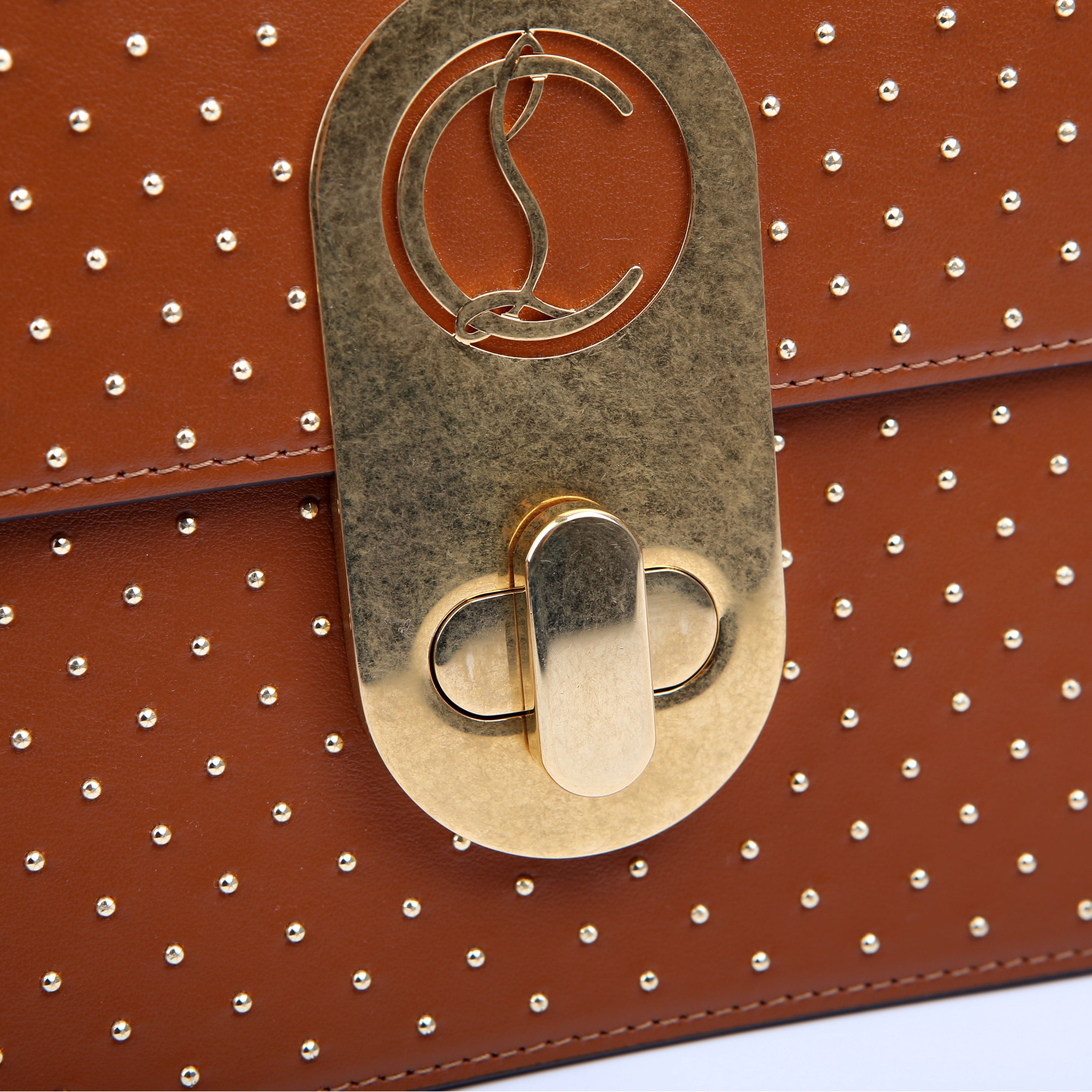 Elisa Studded Large Shoulder Bag