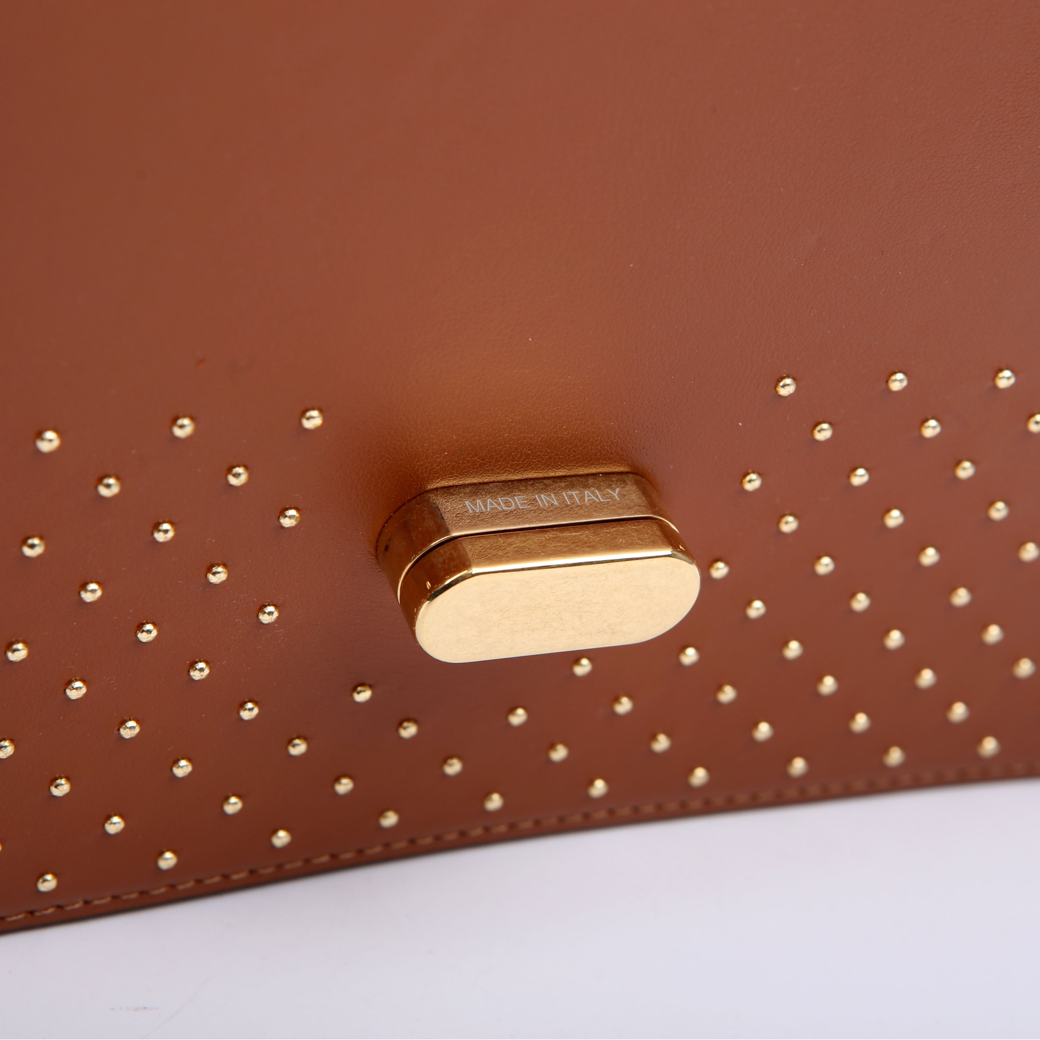 Elisa Studded Large Shoulder Bag