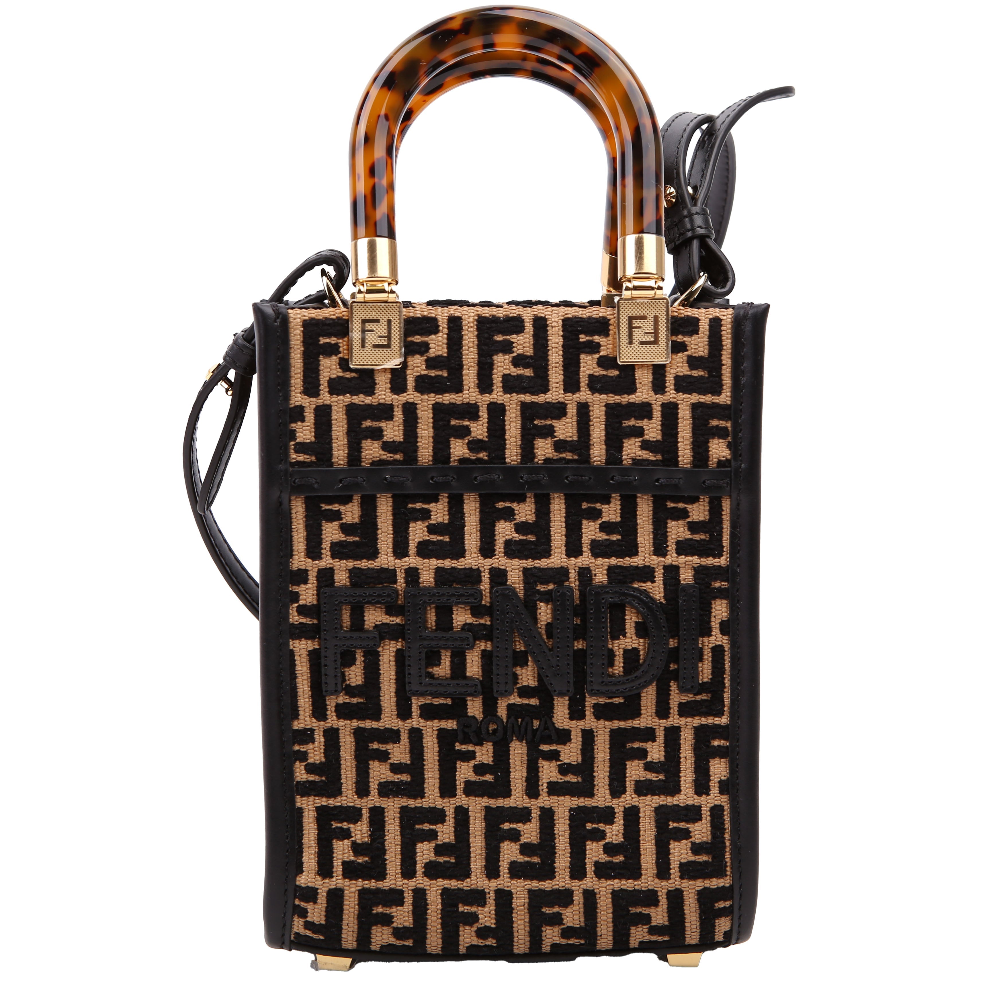 8BS051 Raffia FF Mini Sunshine Shopper