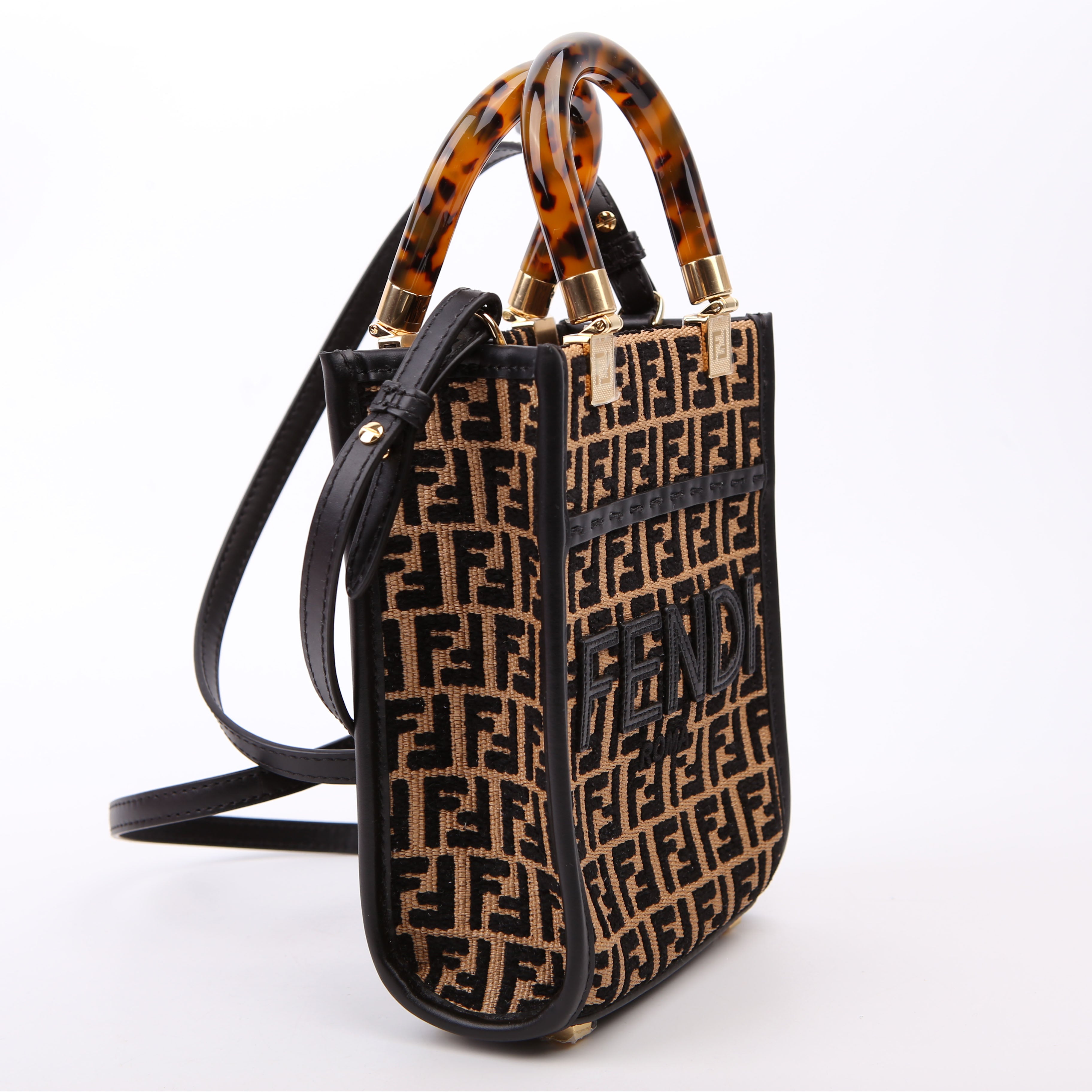 8BS051 Raffia FF Mini Sunshine Shopper