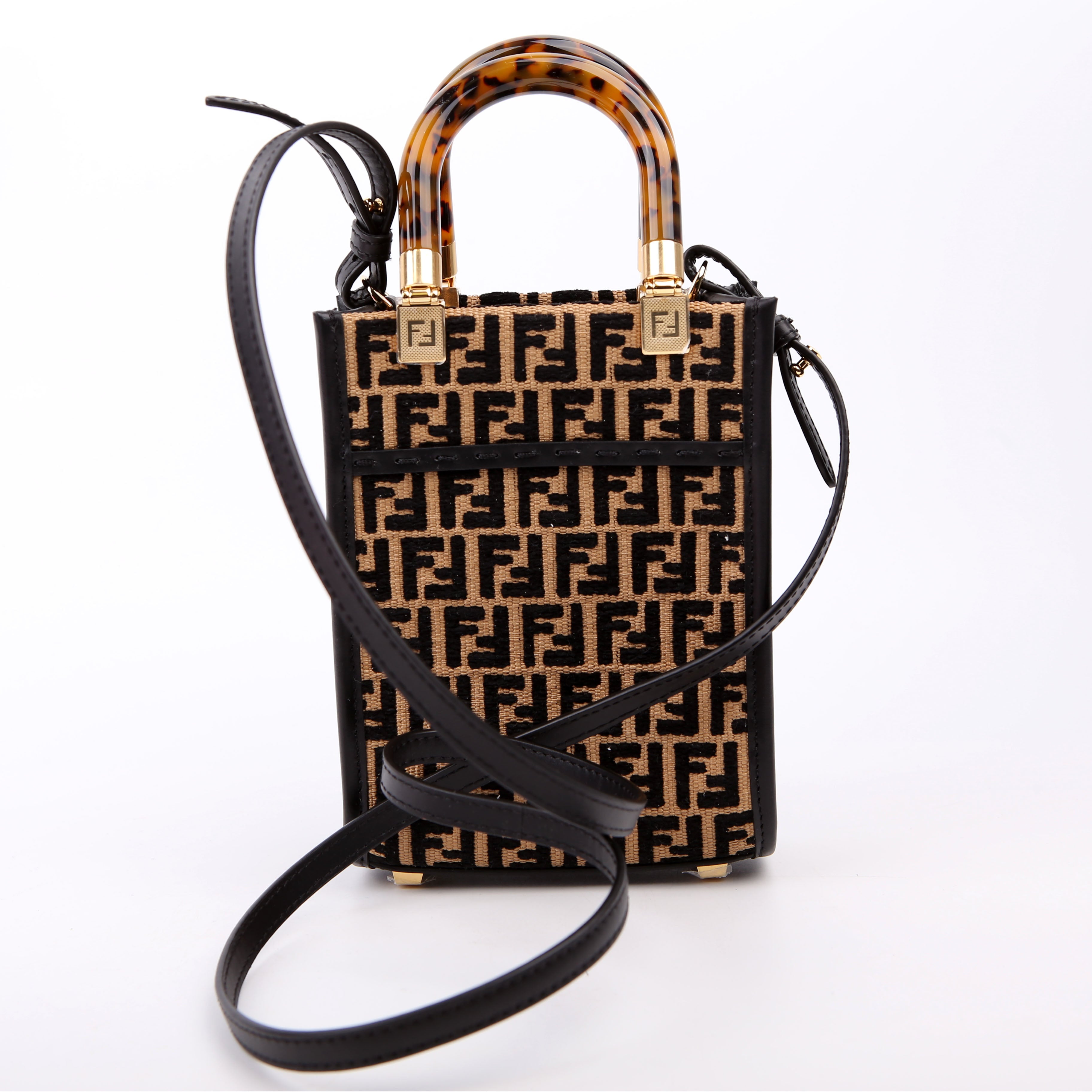 8BS051 Raffia FF Mini Sunshine Shopper