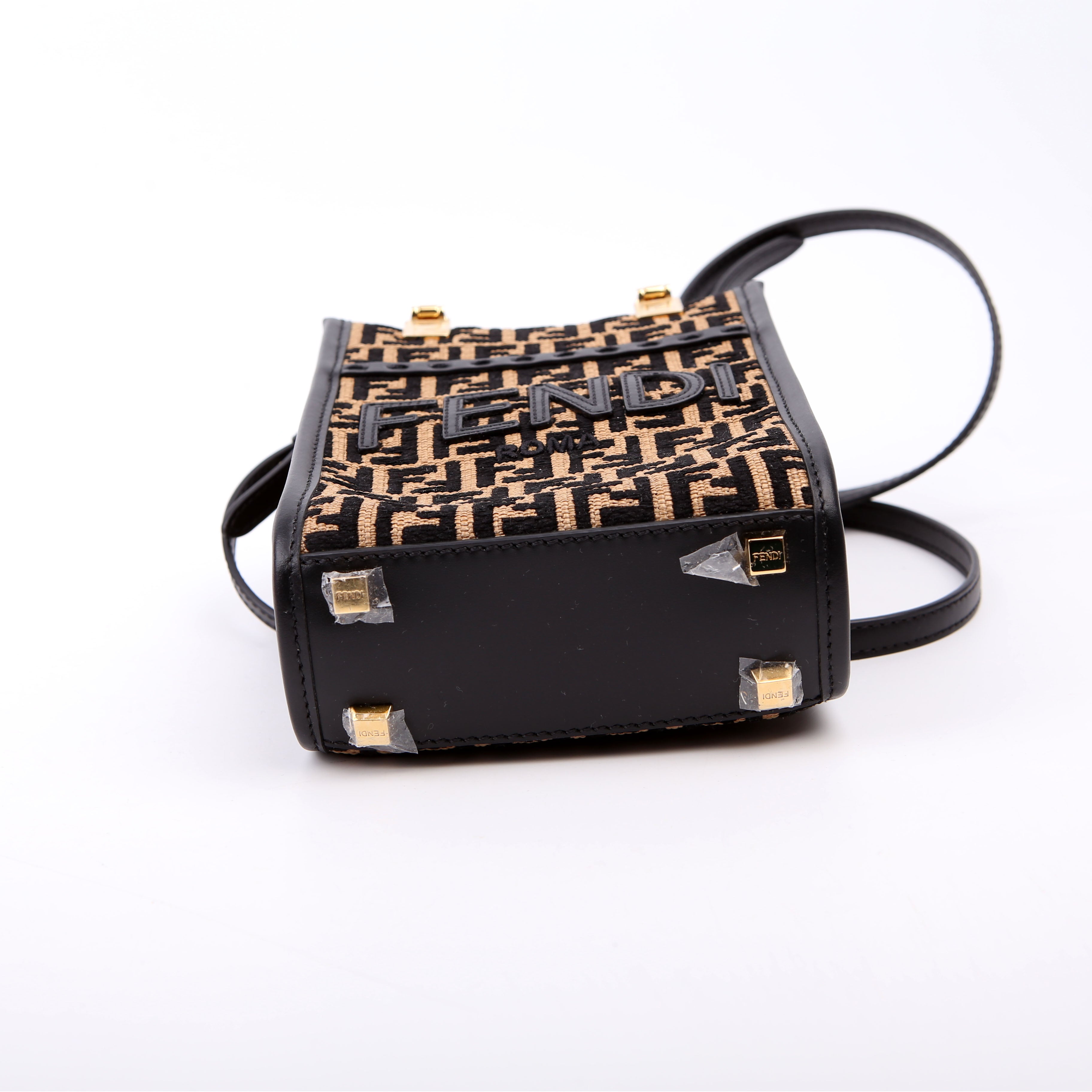 8BS051 Raffia FF Mini Sunshine Shopper