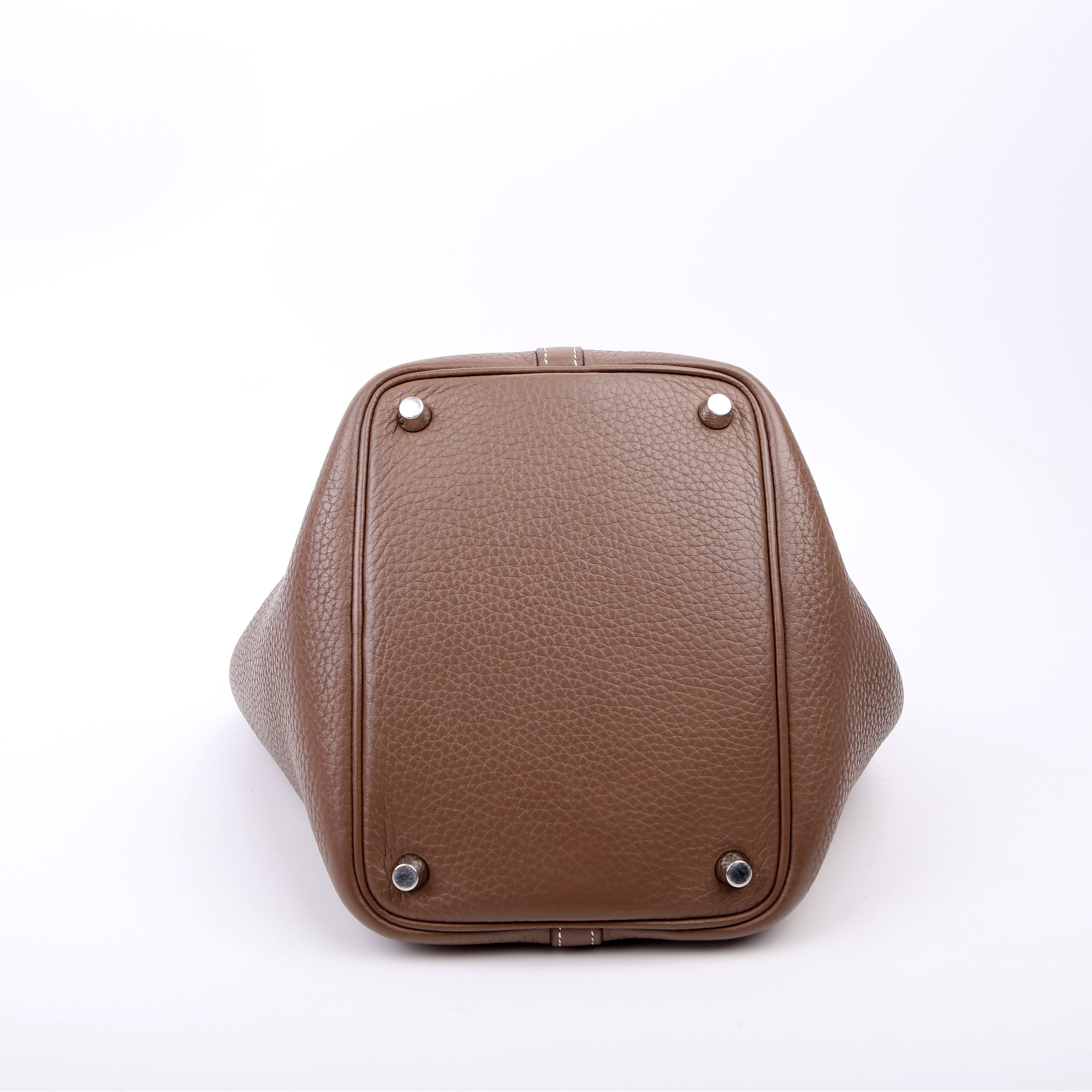 Hermes Picotin Lock PM Taurillon Clemence Taupe