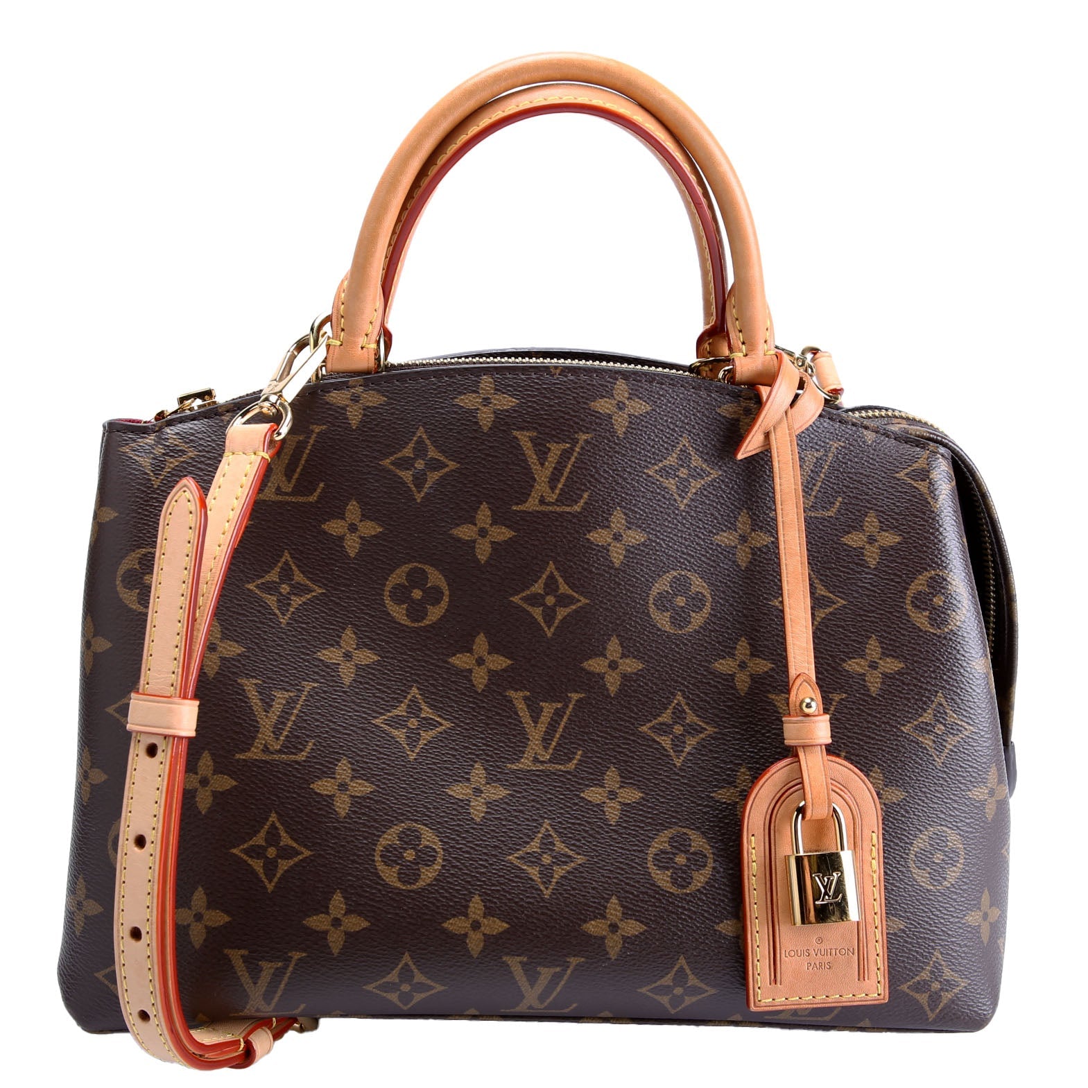 Petit Palais Monogram Brown/Berry