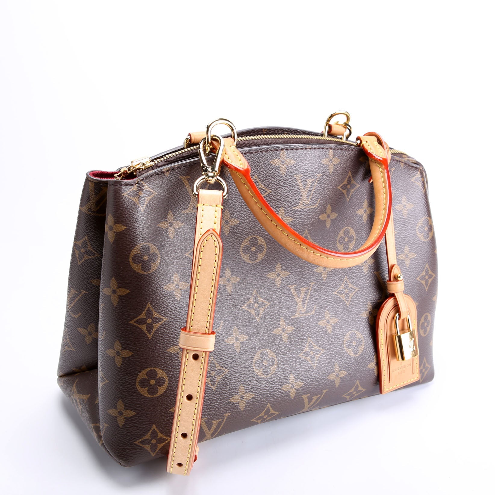 Petit Palais Monogram Brown/Berry