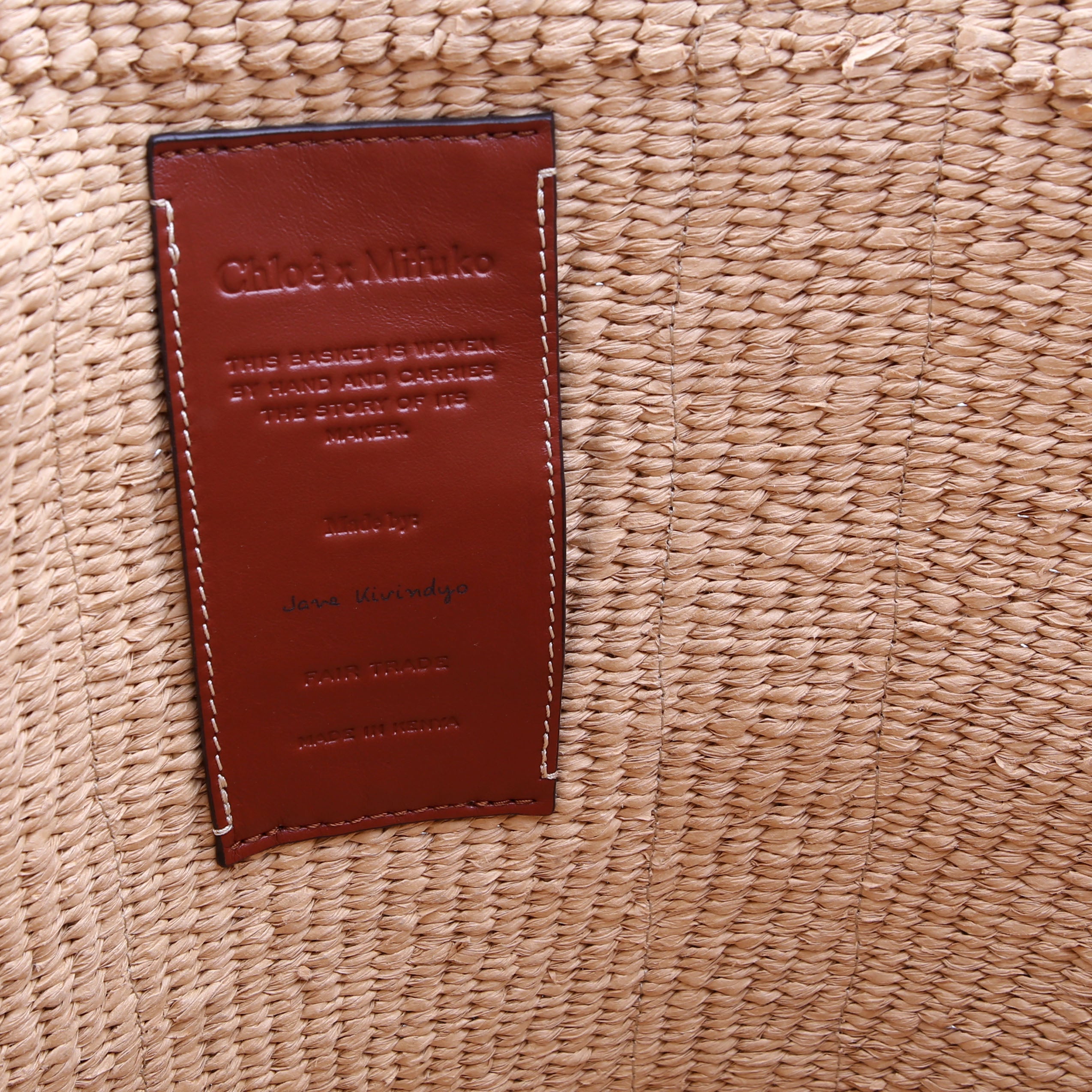 X Mifuko Woody Basket Large