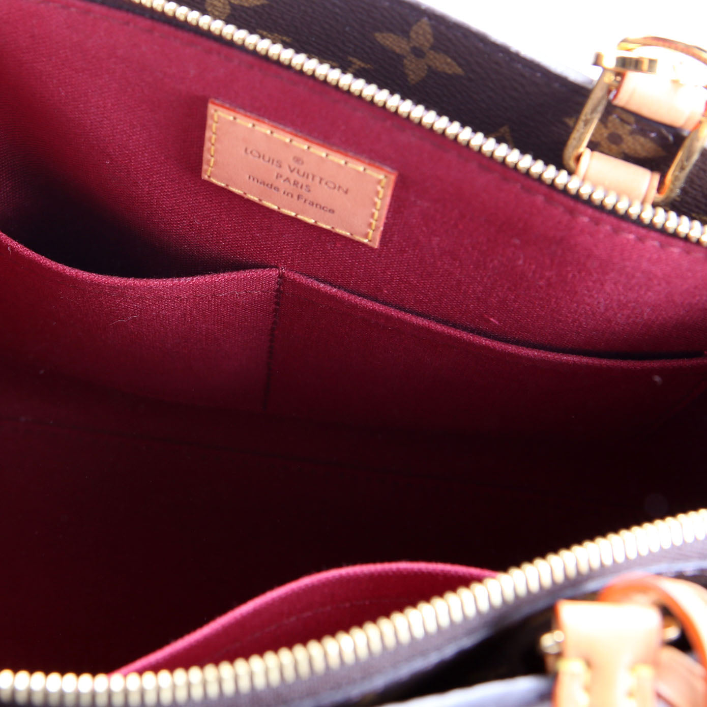 Petit Palais Monogram Brown/Berry