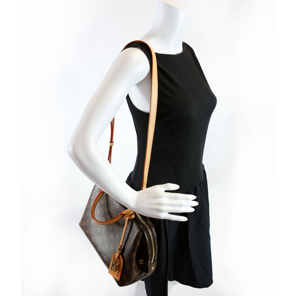 Petit Palais Monogram Brown/Berry