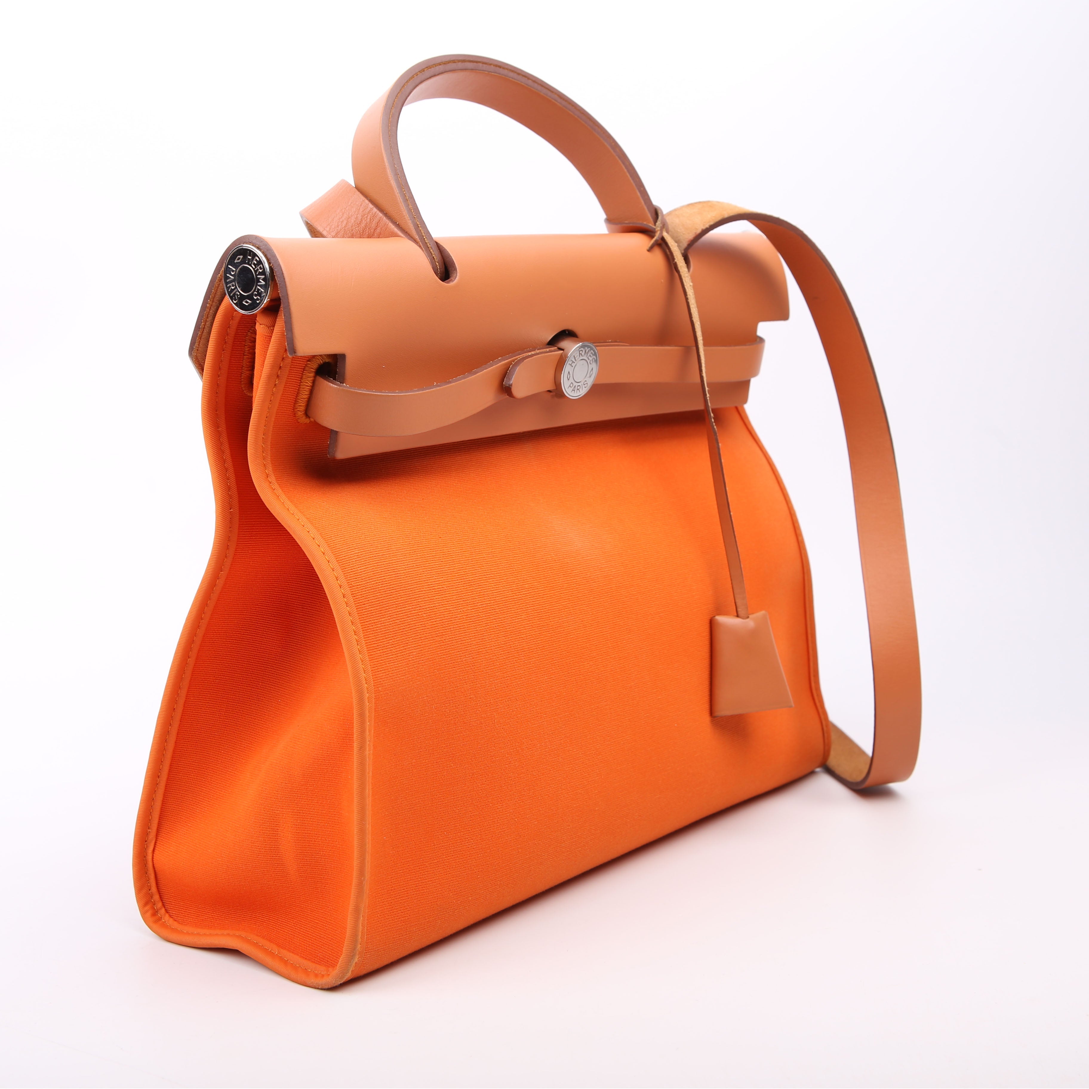 Hermes Herbag 31 Zip Orange