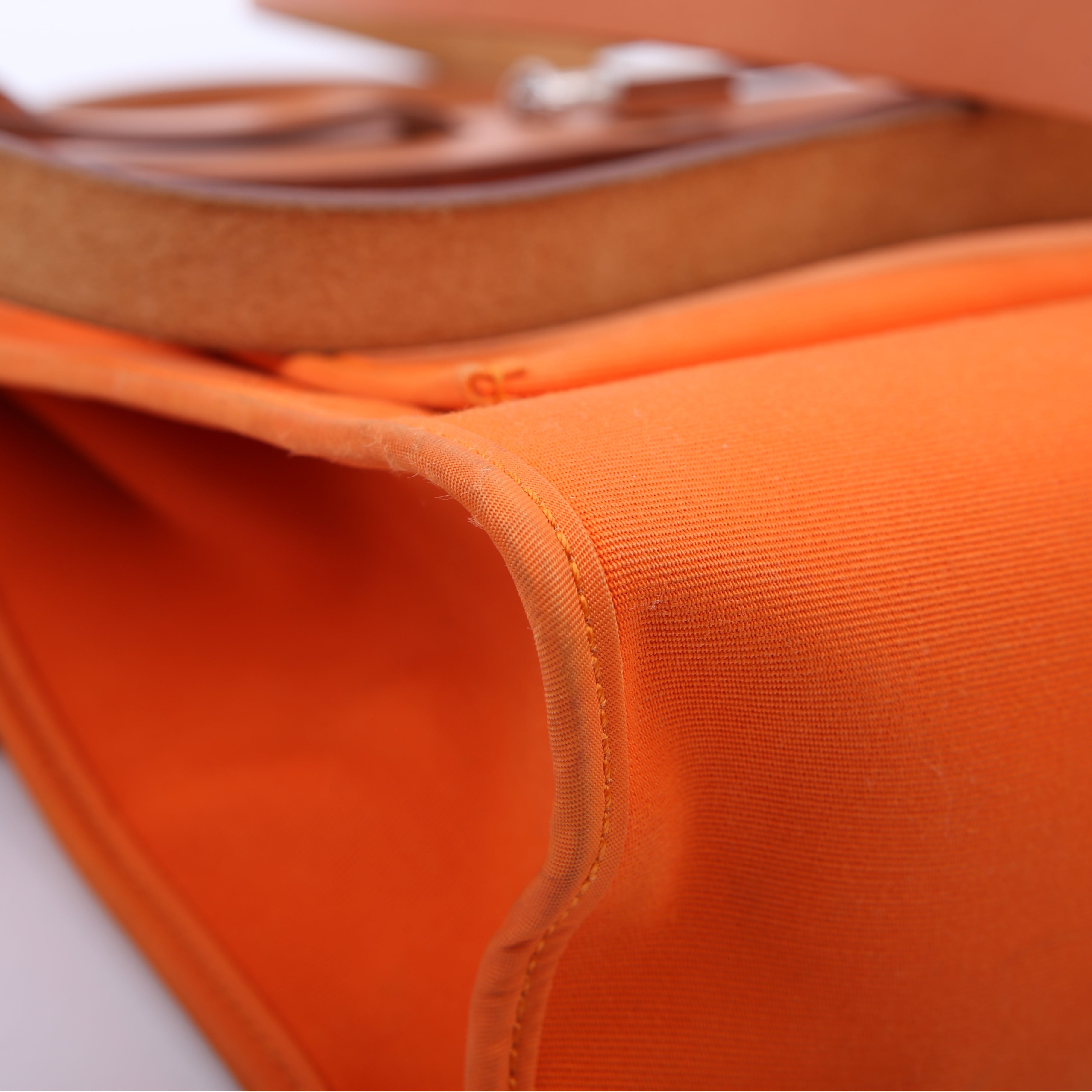 Hermes Herbag 31 Zip Orange