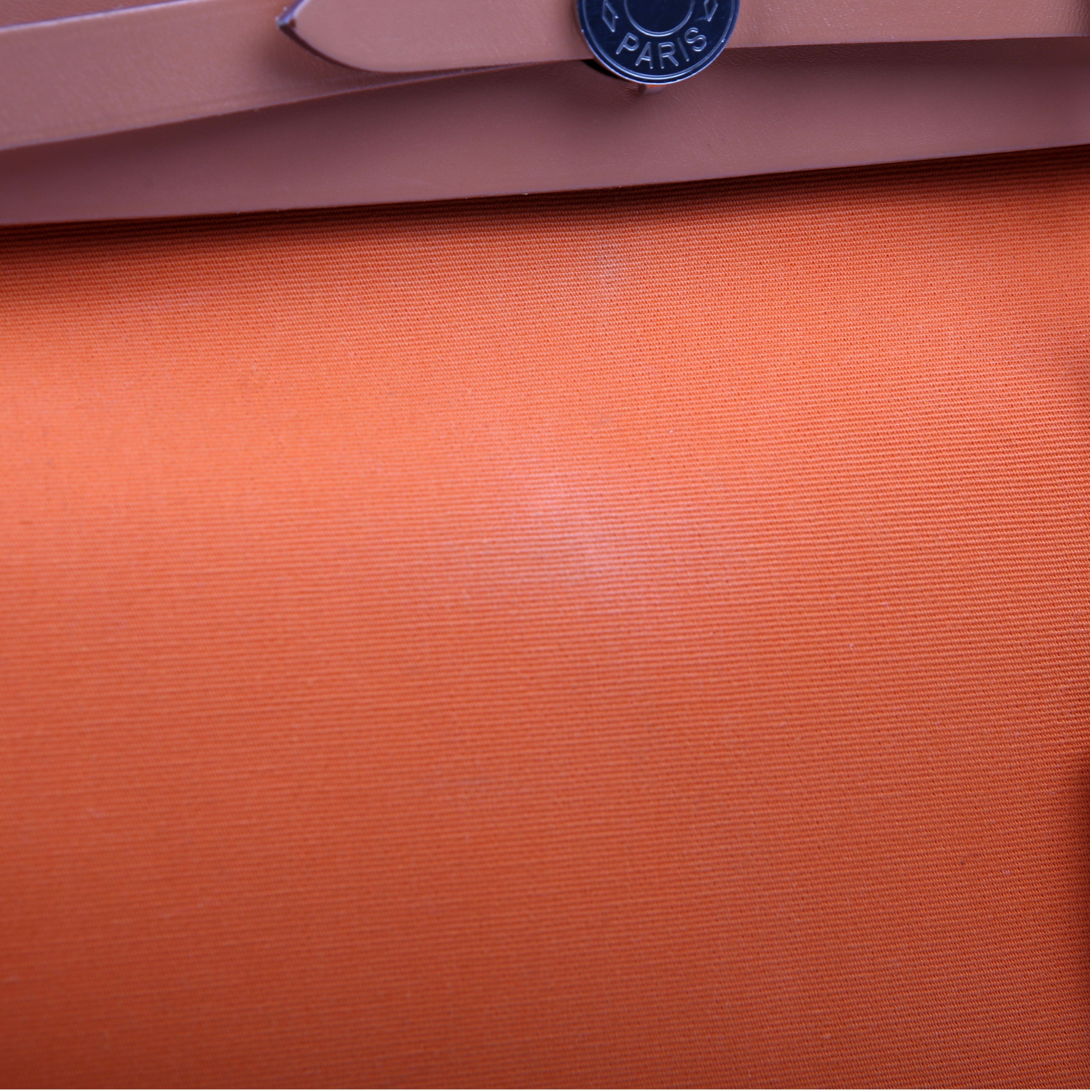 Hermes Herbag 31 Zip Orange