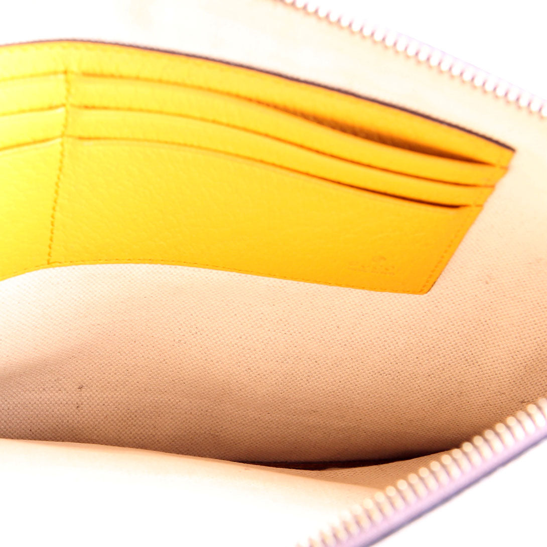 473956 Neo Vintage Pouch Brown/Beige/Yellow