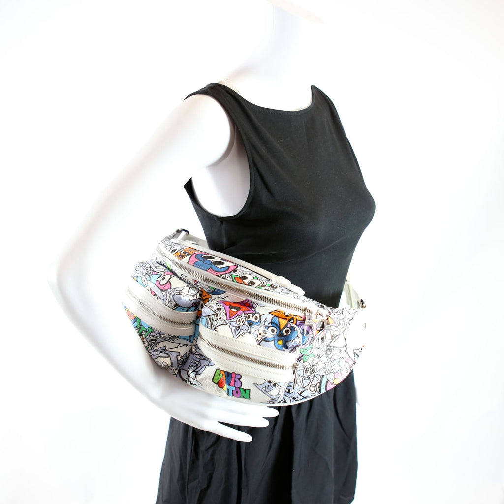 Comic Bumbag Multi/White