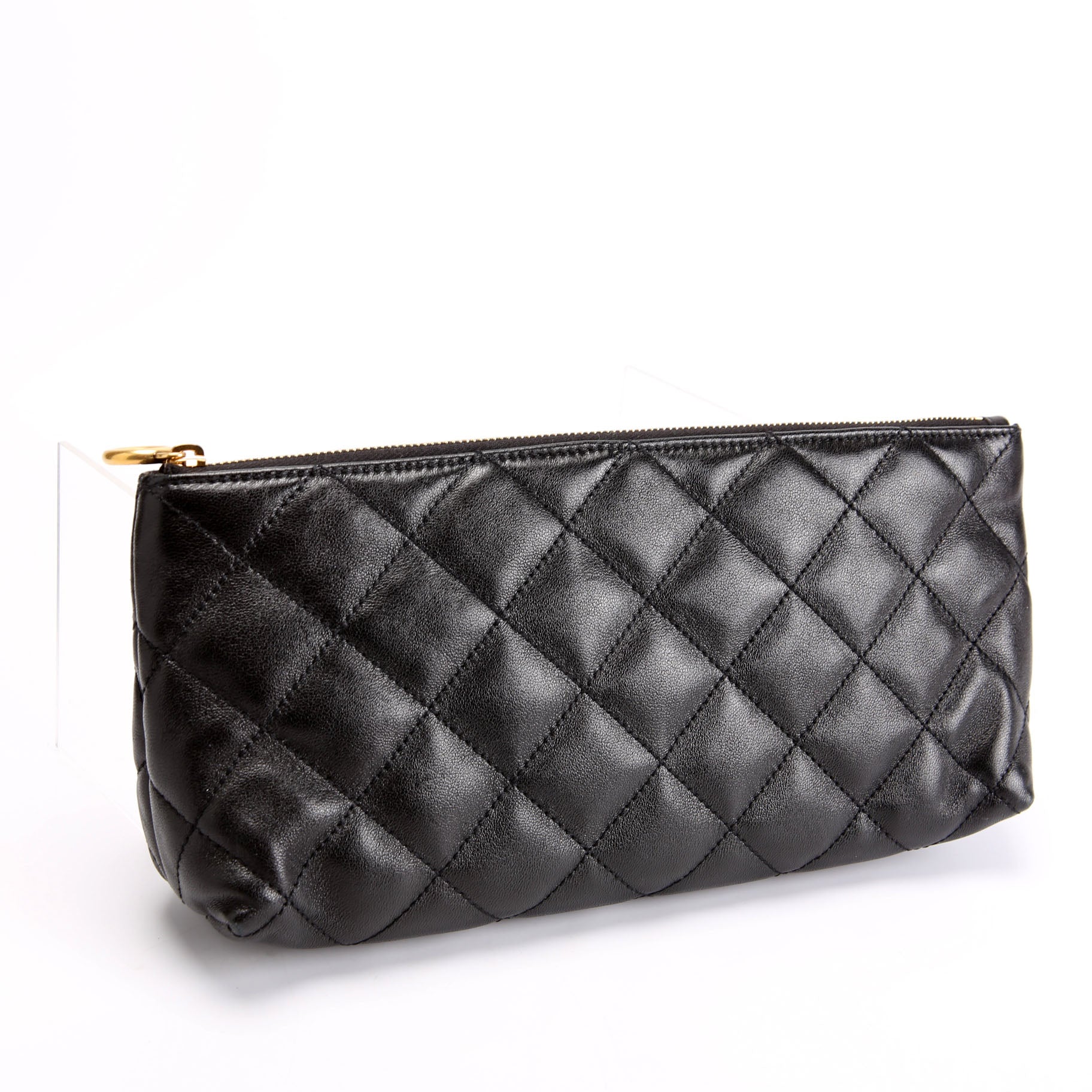 698651 Maxi Icare Shopping Pouch Only Black/Gold