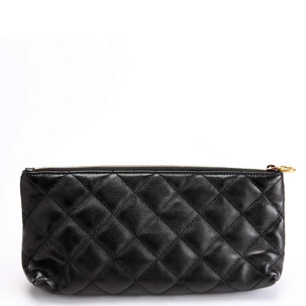 698651 Maxi Icare Shopping Pouch Only Black/Gold