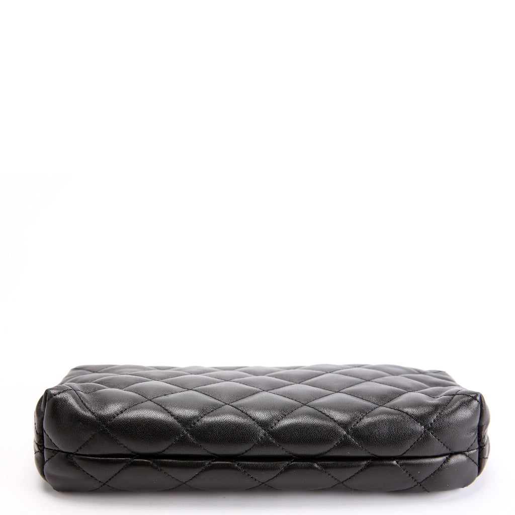 698651 Maxi Icare Shopping Pouch Only Black/Gold