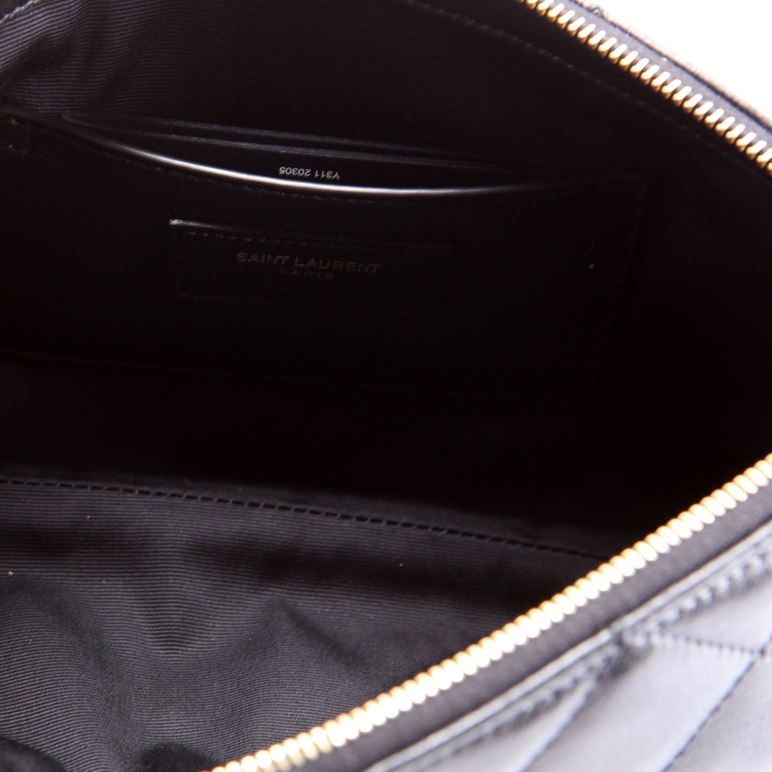 698651 Maxi Icare Shopping Pouch Only Black/Gold